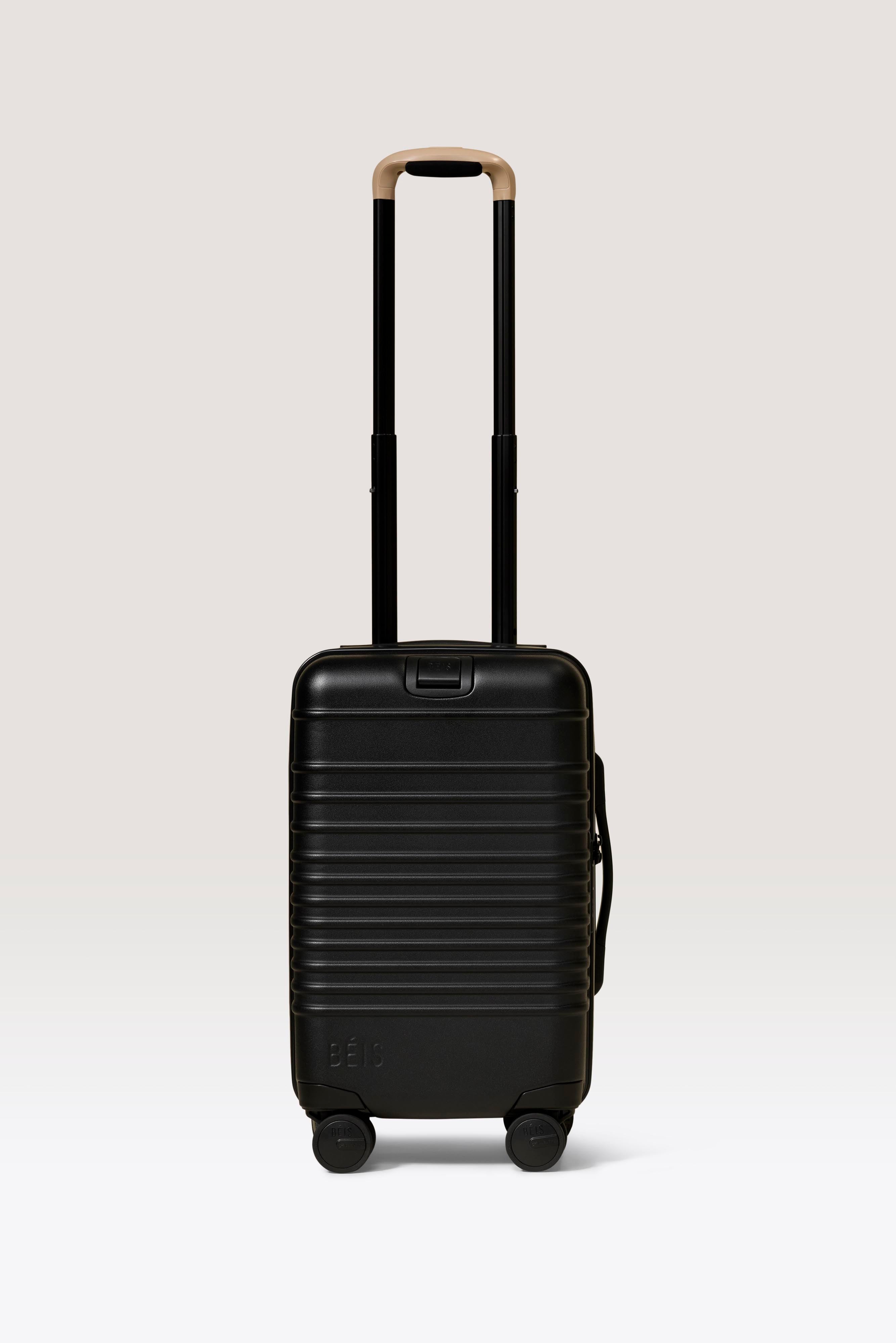 beis-small-carry-on-roller-valise-cabine-noire-rigide image 1