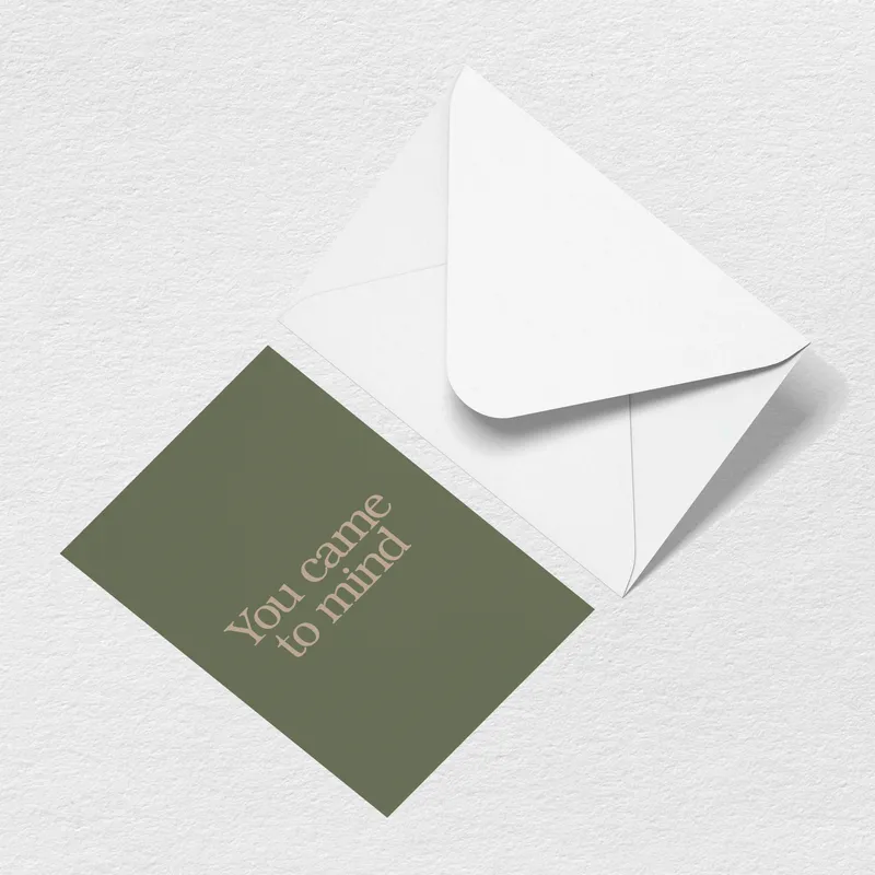 beis-greeting-card-carte-de-v-ux-verte image 1