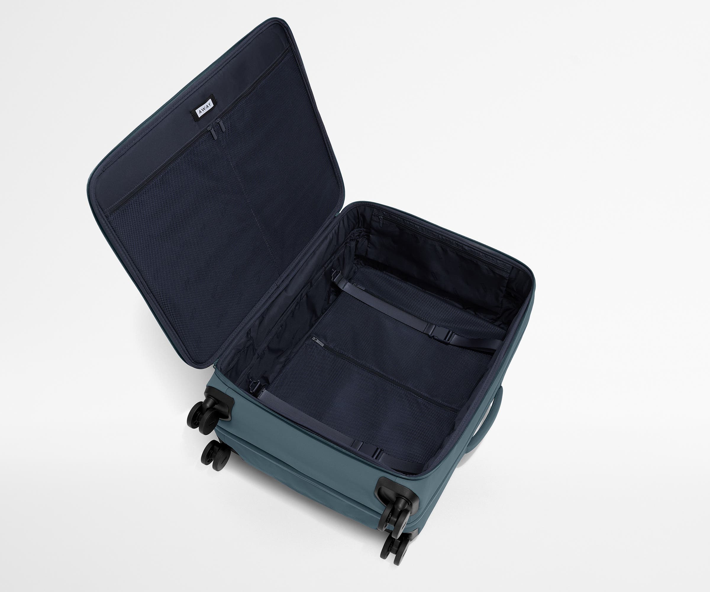 away-softside-valise-soute-large-coast-blue-bleu-nylon image 7