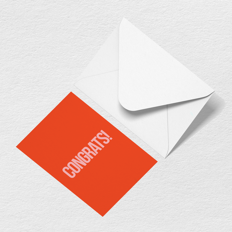 beis-gifts-cards-carte-de-v-ux-congratulations-rouge image 1