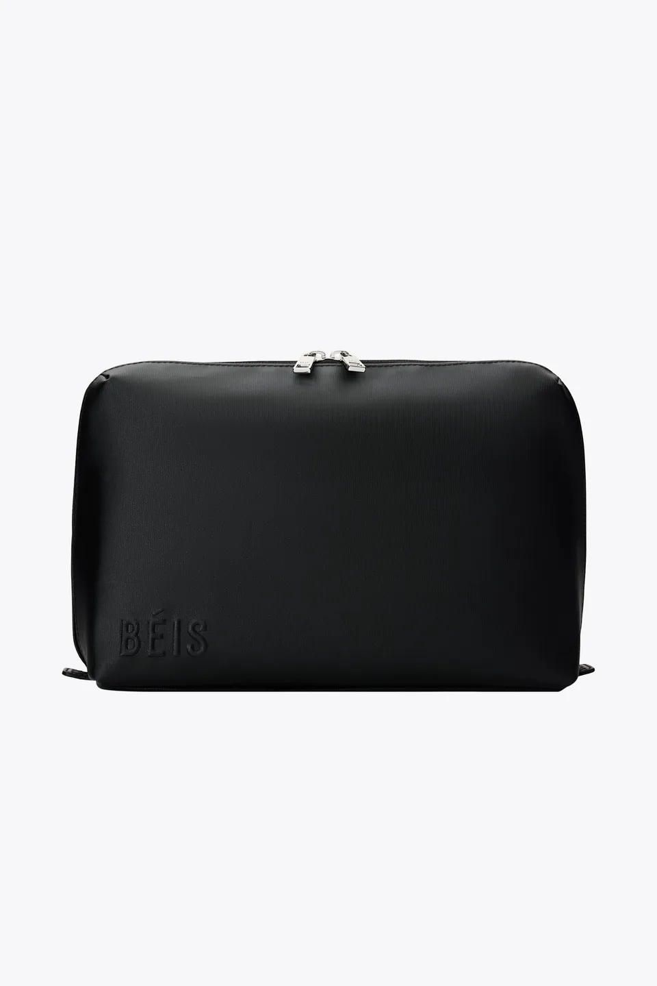 beis-large-cosmetic-pouch-trousse-maquillage-noir image 1