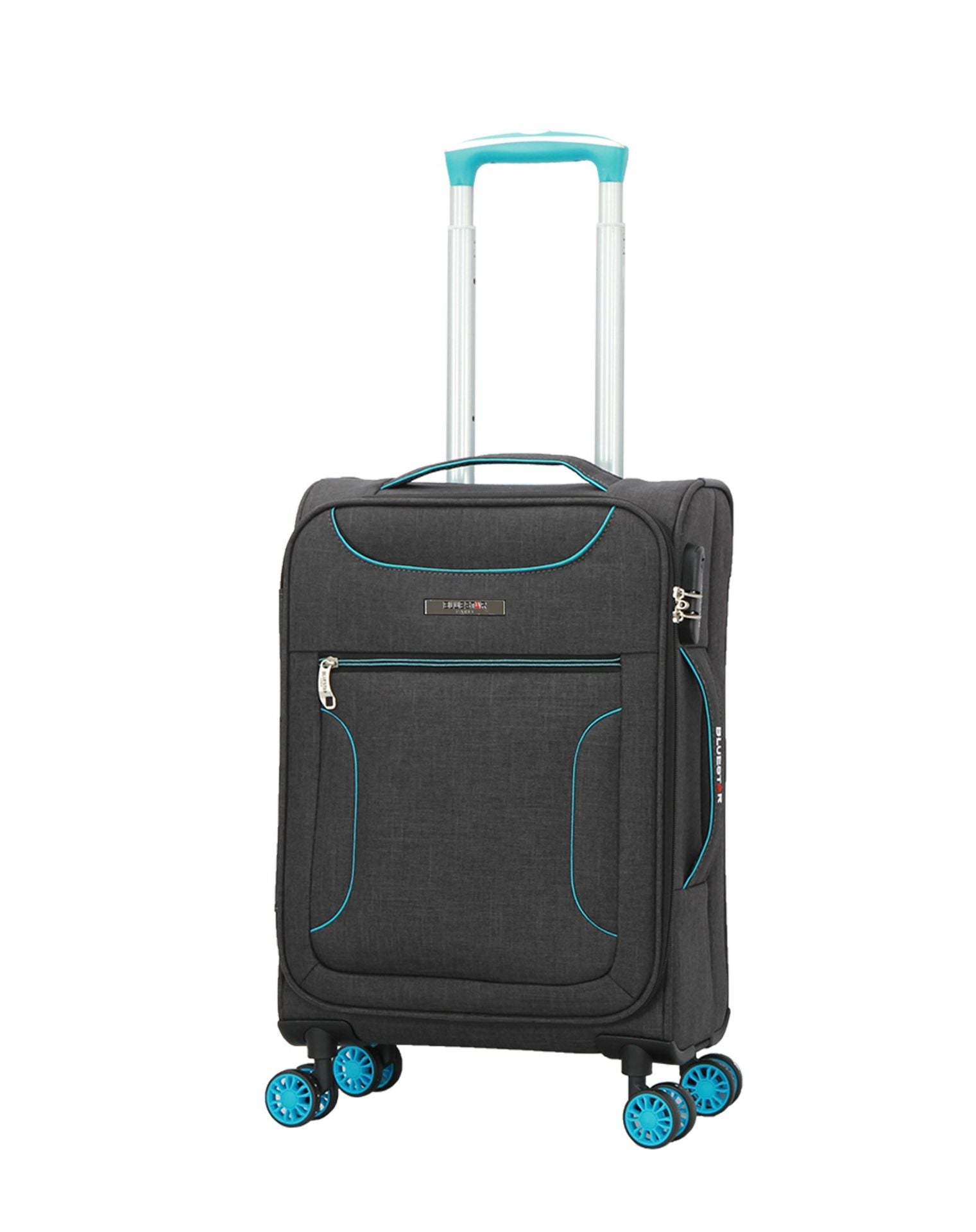 bluestar-concorde-valise-cabine-souple-bleu-polyester image 3