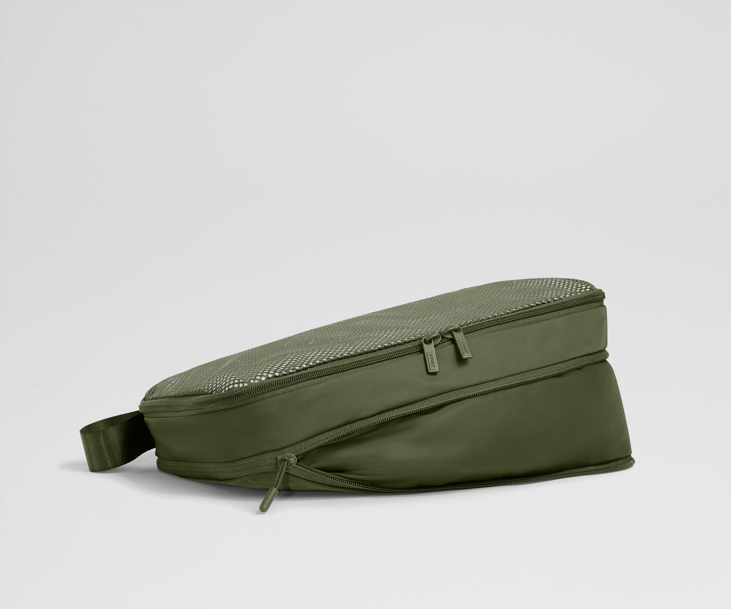away-packing-cubes-compression-organiseur-vert-olive image 2