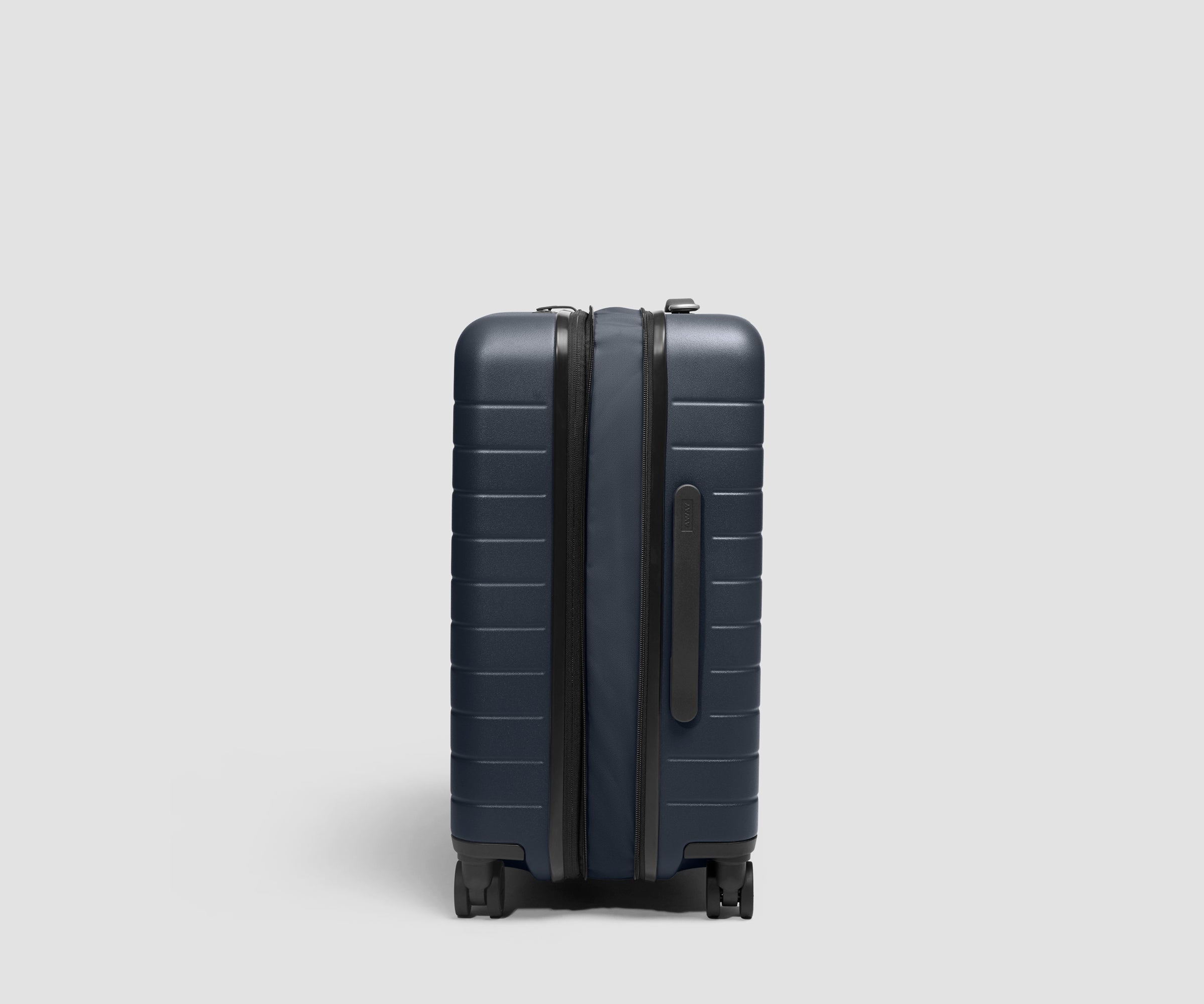 away-bigger-carry-on-flex-3-valise-cabine-navy-blue-extensible image 3