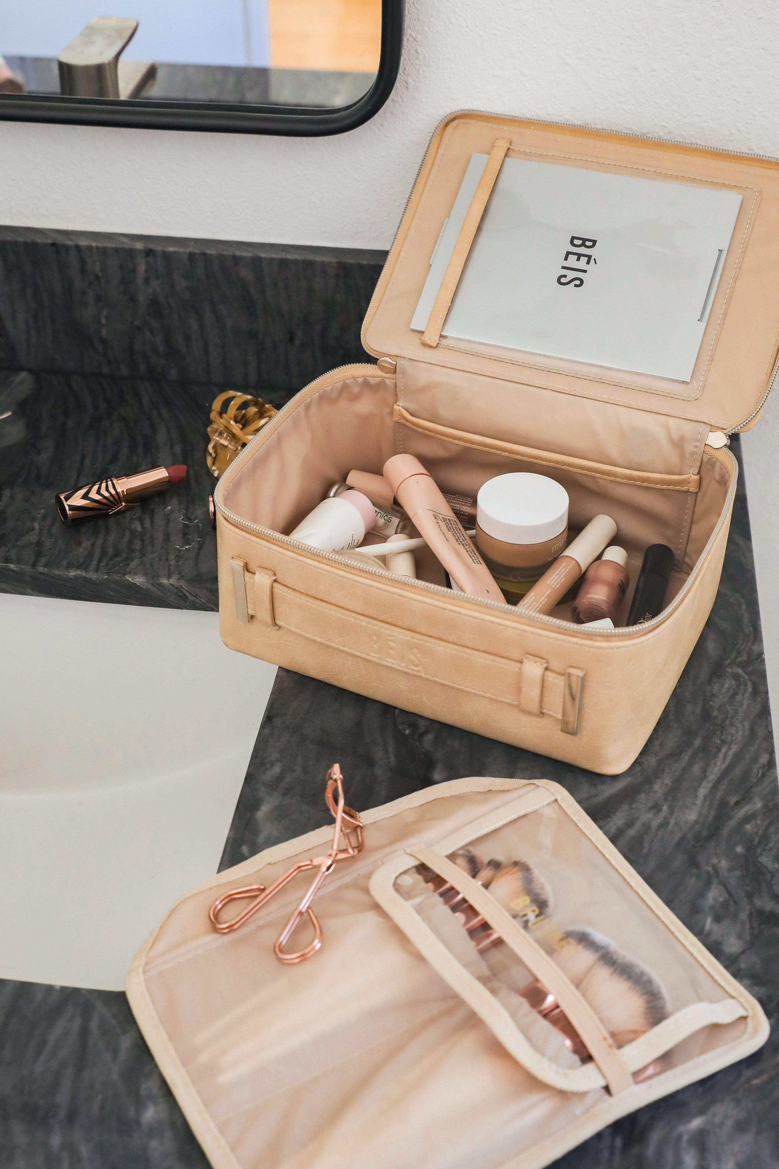 beis-the-cosmetic-case-trousse-maquillage-beige-miroir image 8