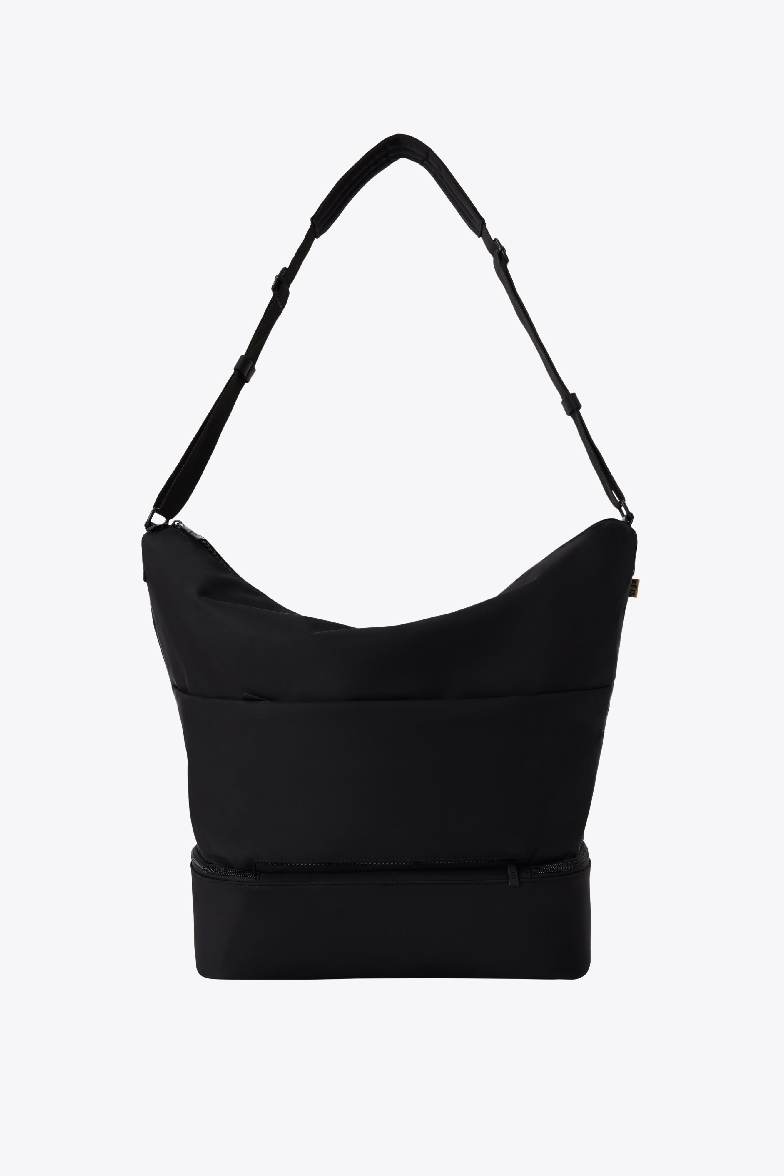 beis-weekender-crescent-sac-week-end-noir-personnalis image 1