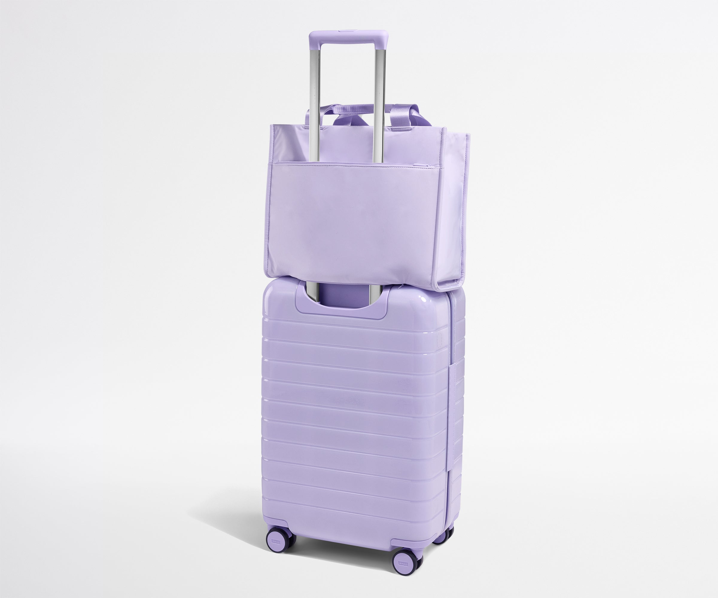 away-featherlight-daily-tote-sac-cabas-lavender-haze-ordinateur image 7