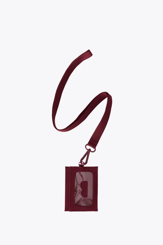 beis-the-id-card-holder-porte-cartes-bordeaux-bandouli-re image 1