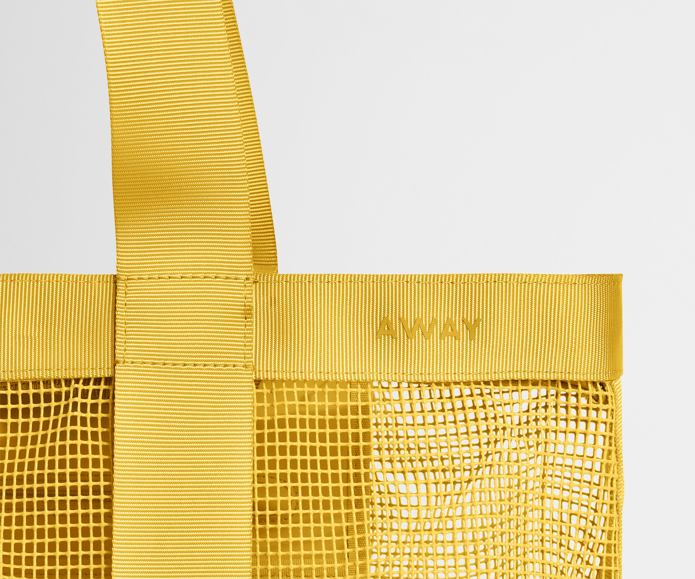 away-beach-tote-sac-de-plage-jaune-golden-hour image 4
