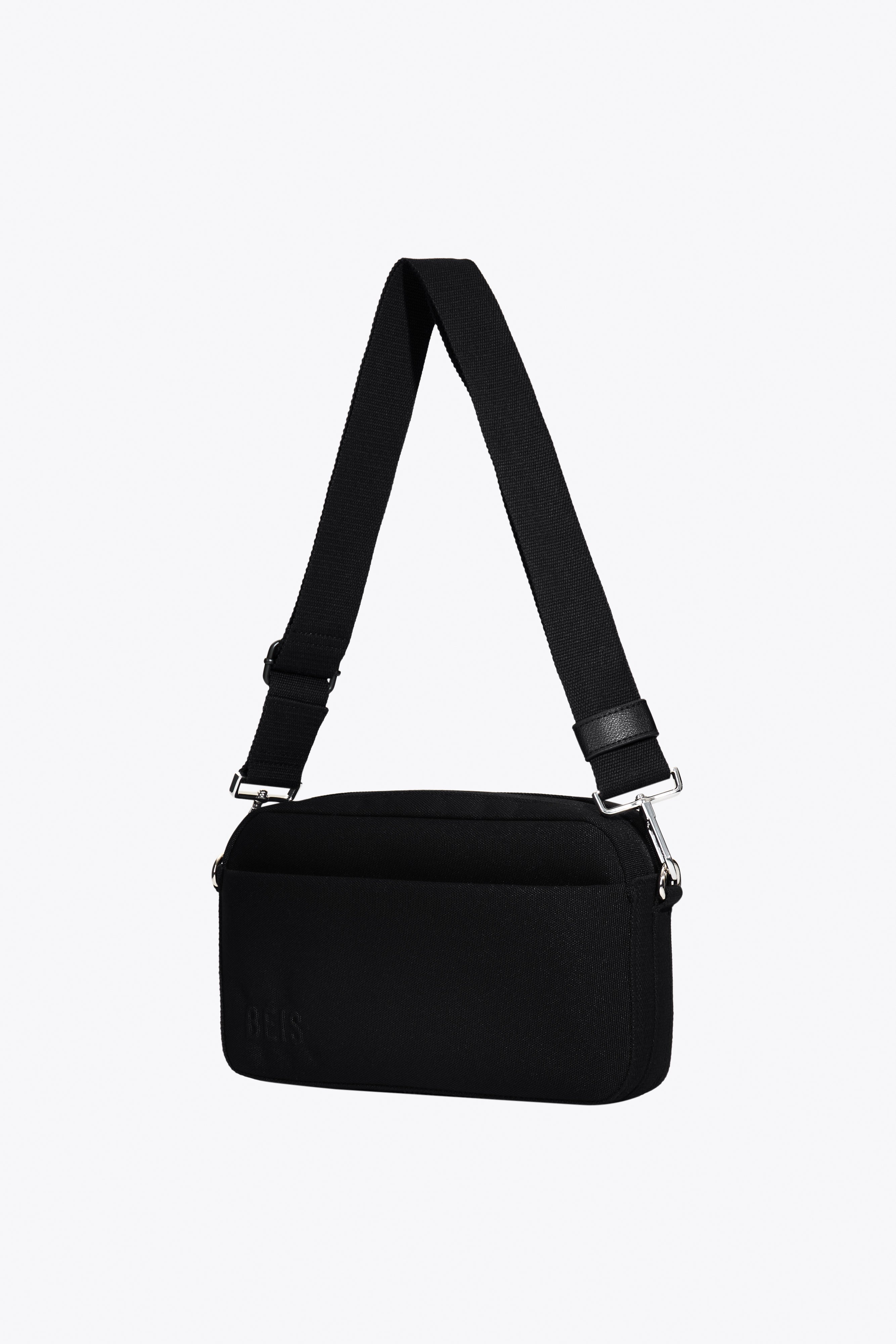 beis-travel-crossbody-sac-bandouli-re-noir-zip image 3