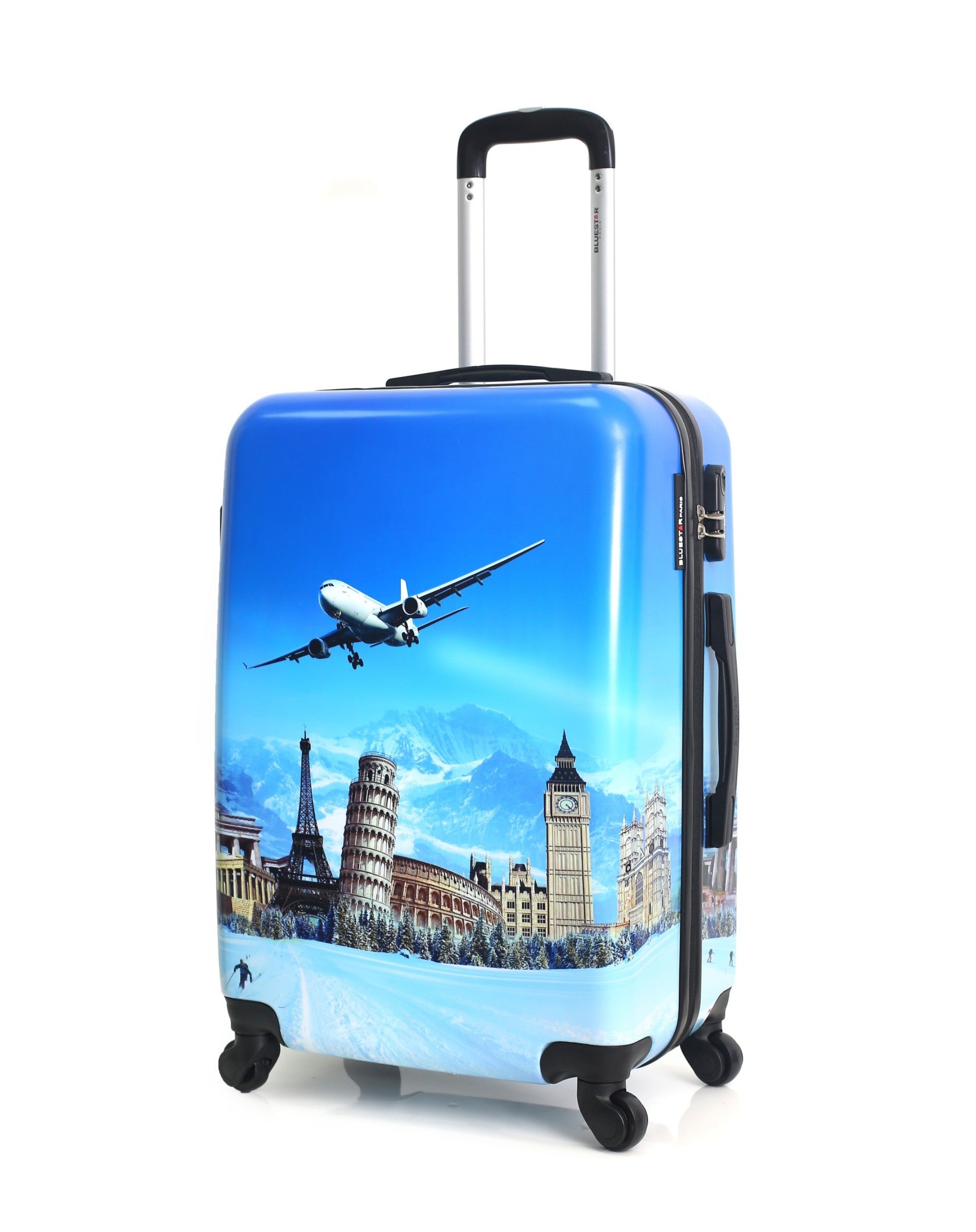 bluestar-paris-houston-valise-week-end-65cm-imprim-monuments image 7