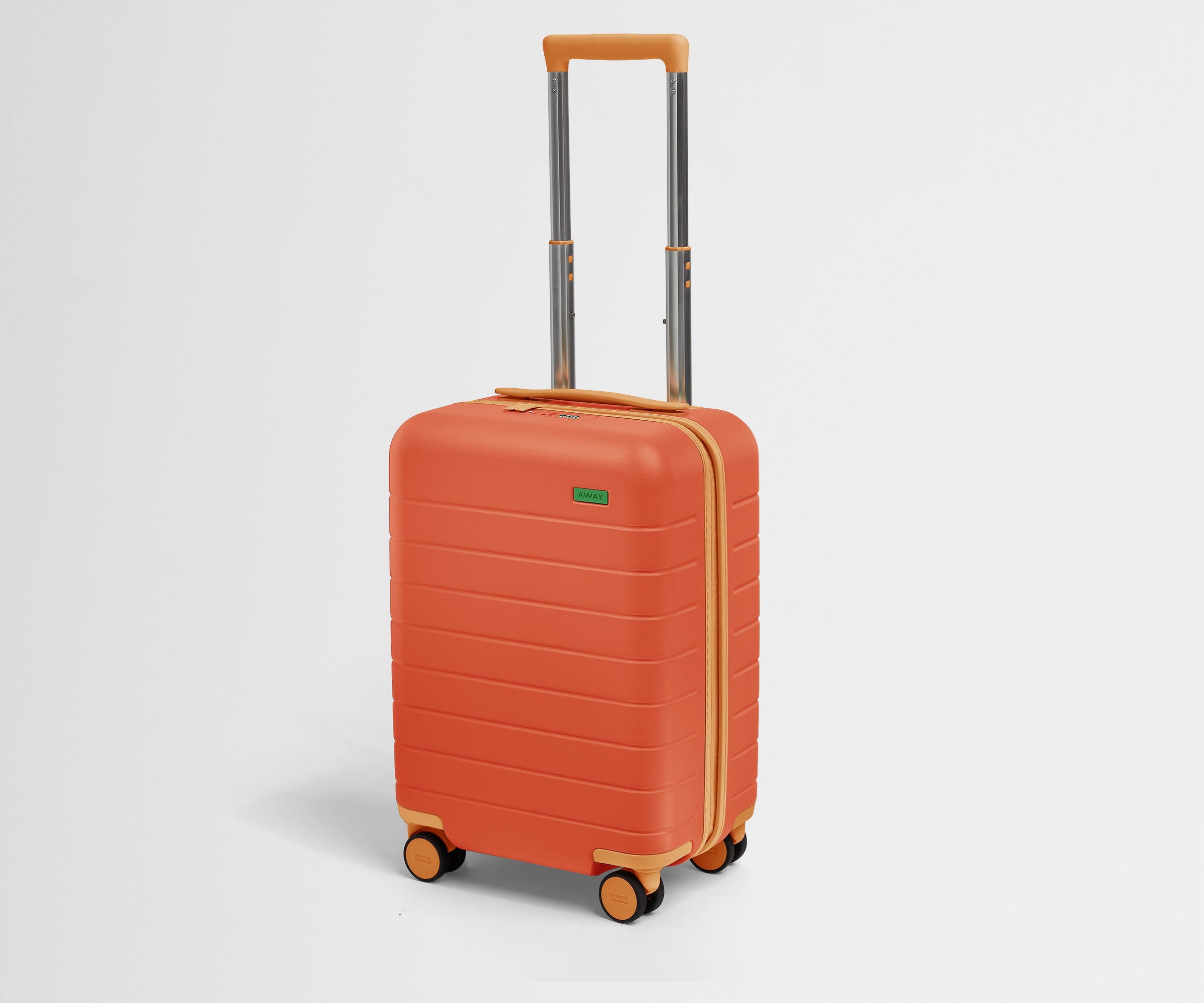away-kids-carry-on-valise-enfant-orange-poppy-rigide image 2