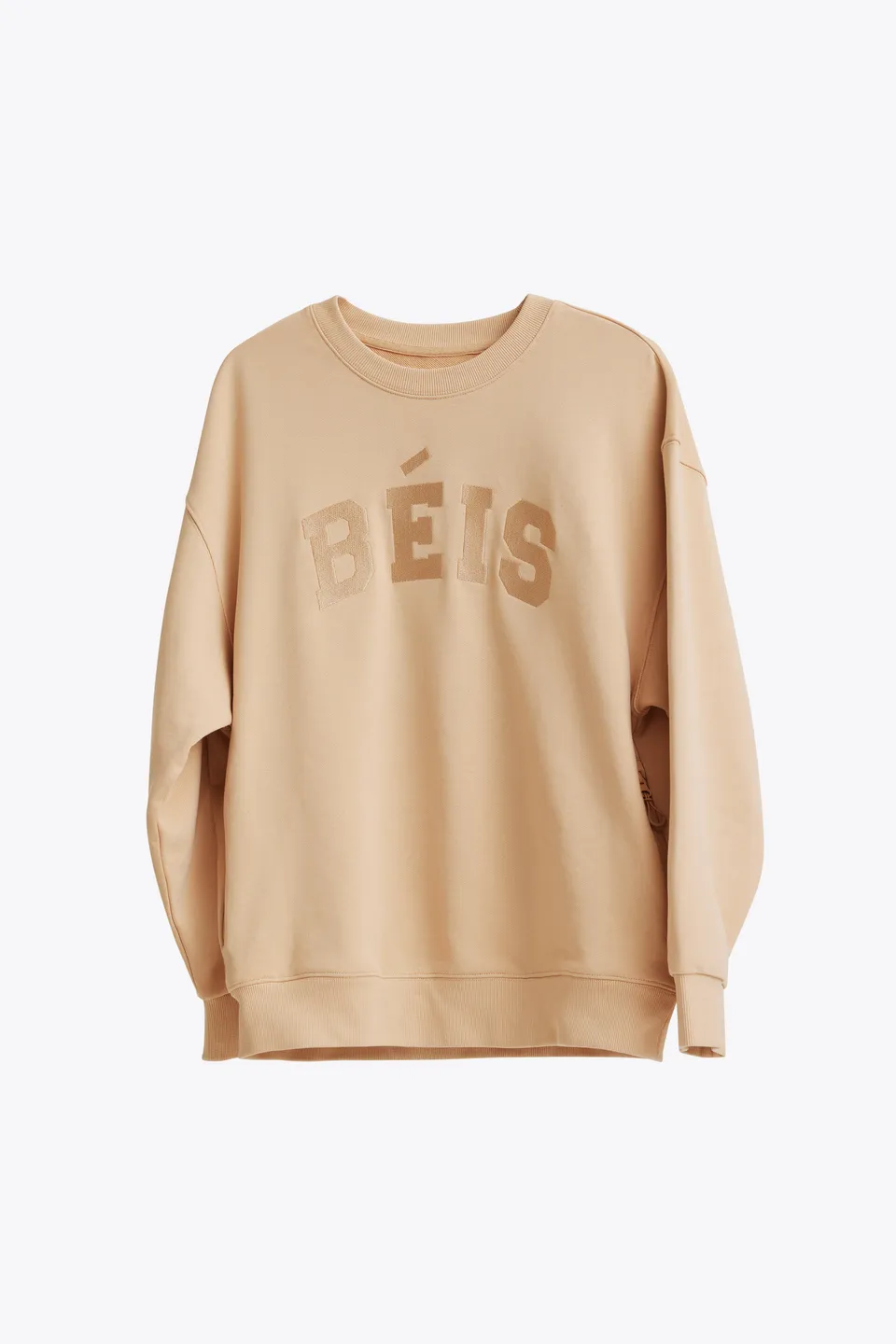 beis-the-sweatshirt-sweat-beige-taille-m-poches-zipp-es image 1