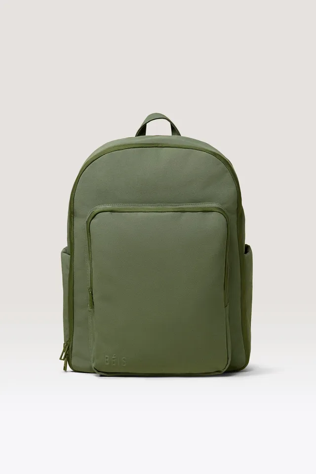 beis-travel-backpack-sac-dos-olive-ordinateur image 1