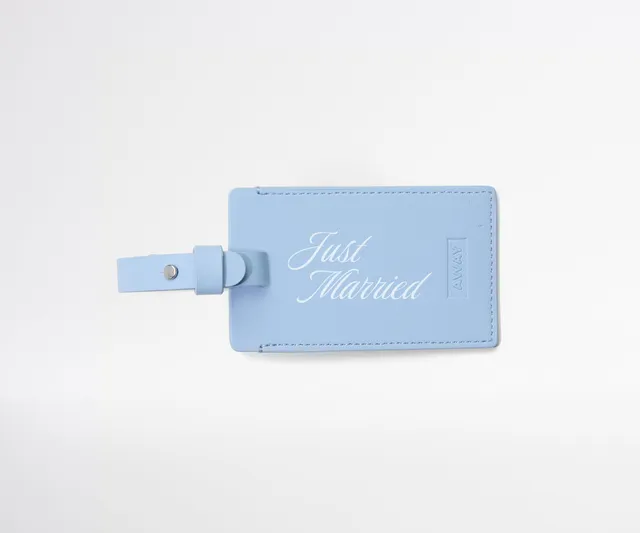 away-the-luggage-tag-tiquette-bagage-forever-rose image 1