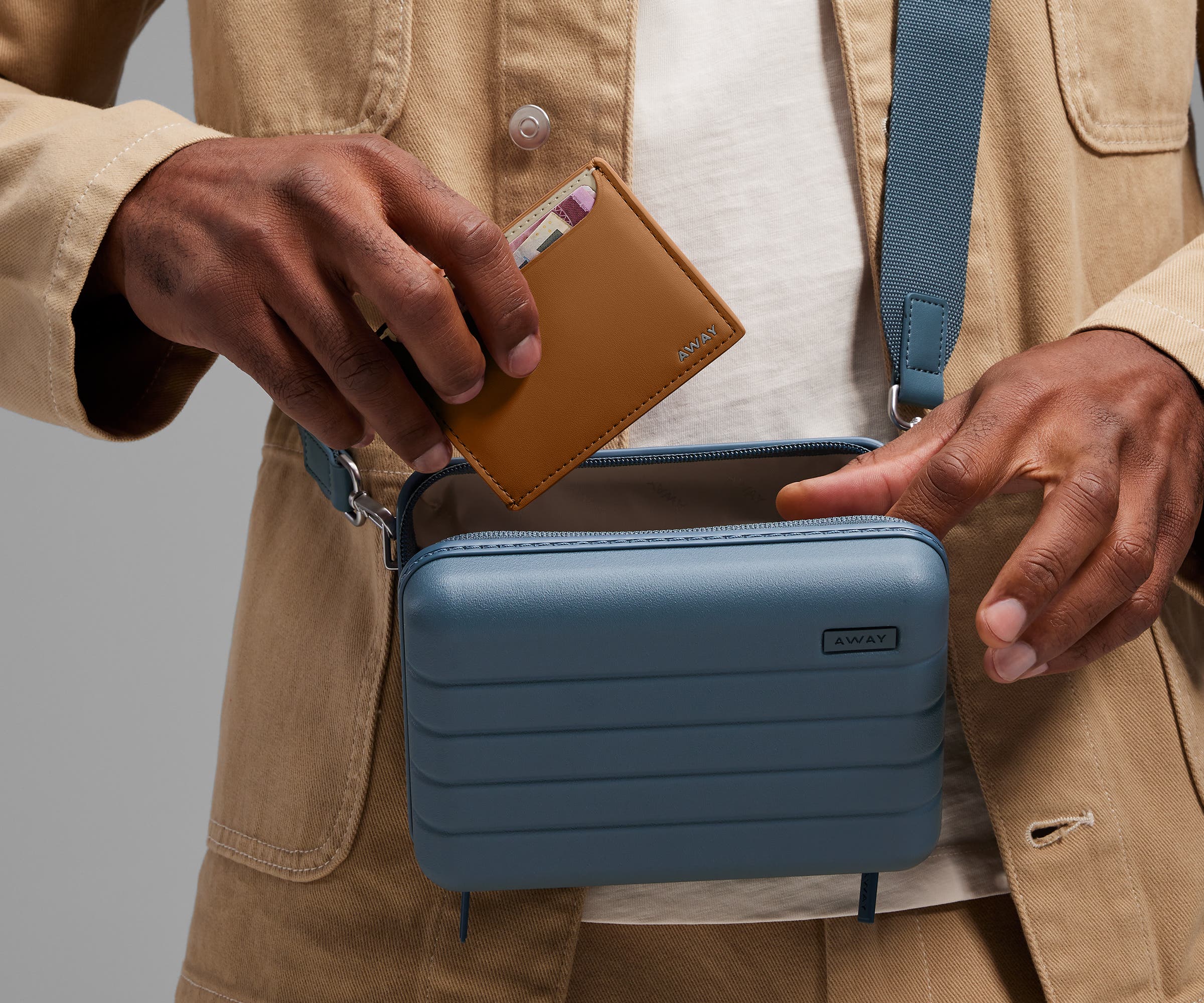 away-card-case-porte-cartes-desert-tan-cuir-compact image 3