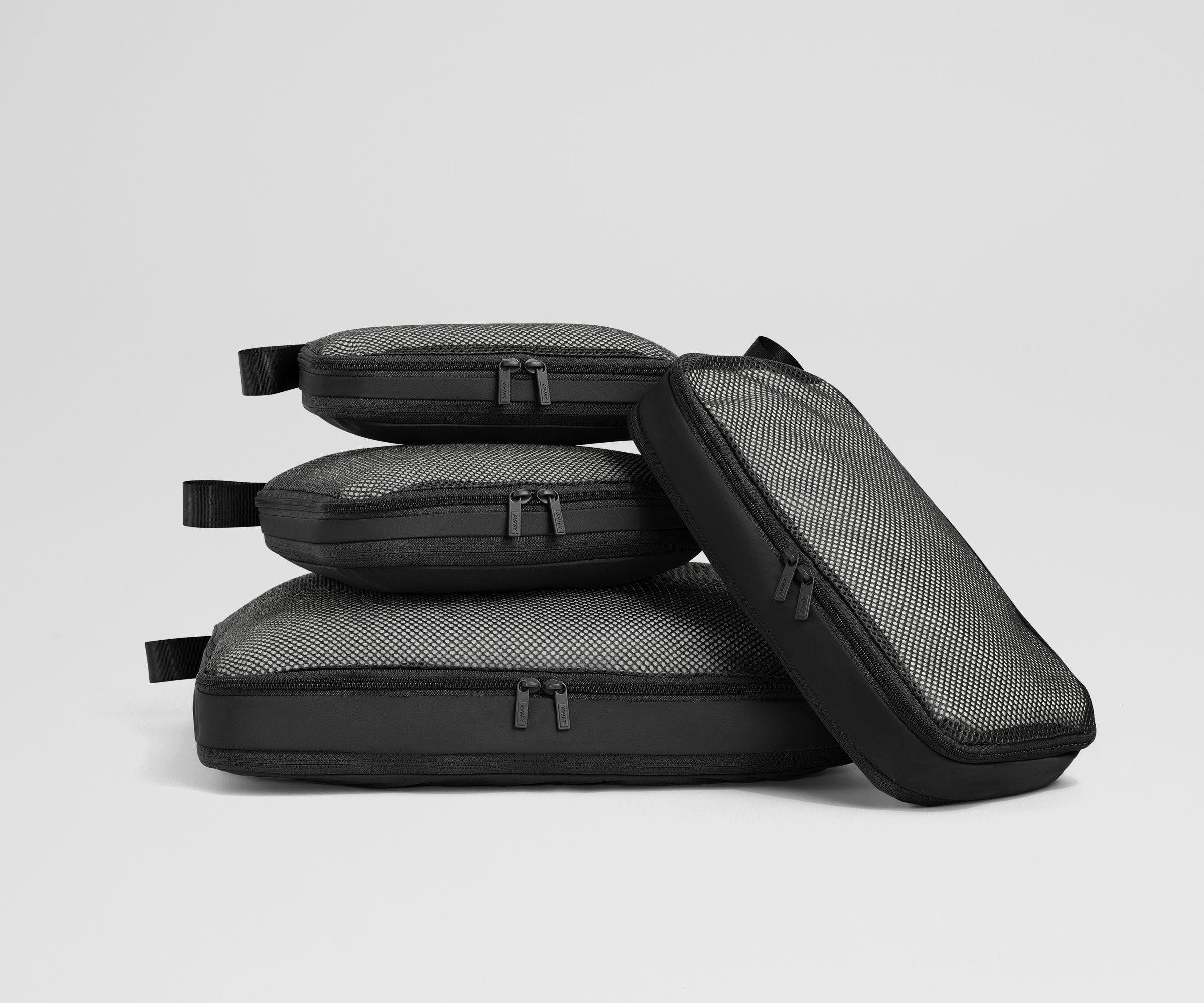 away-compression-packing-cubes-organiseur-valise-noir image 1