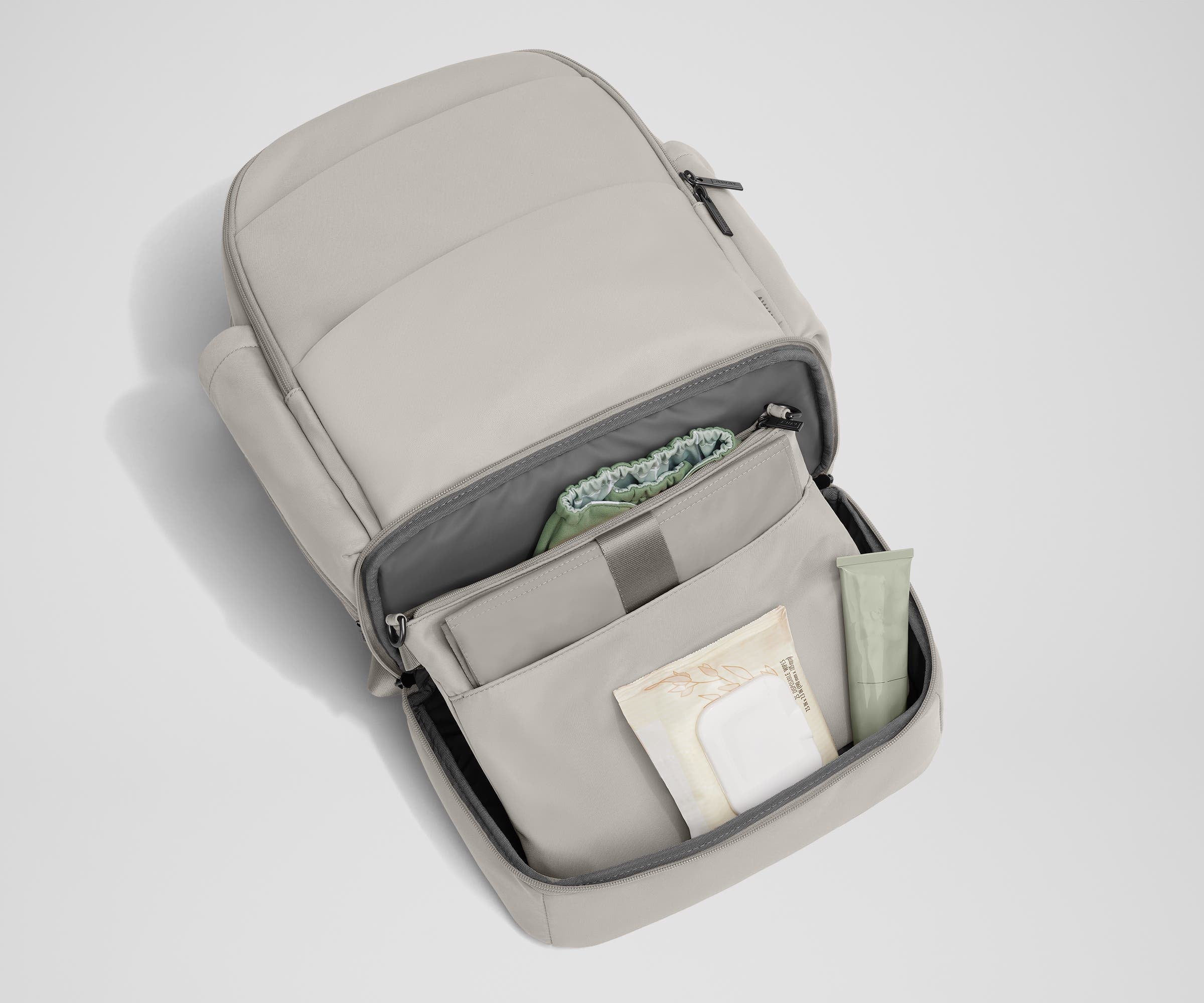 away-double-diaper-backpack-sac-dos-langer-gris-cloud-gray image 6