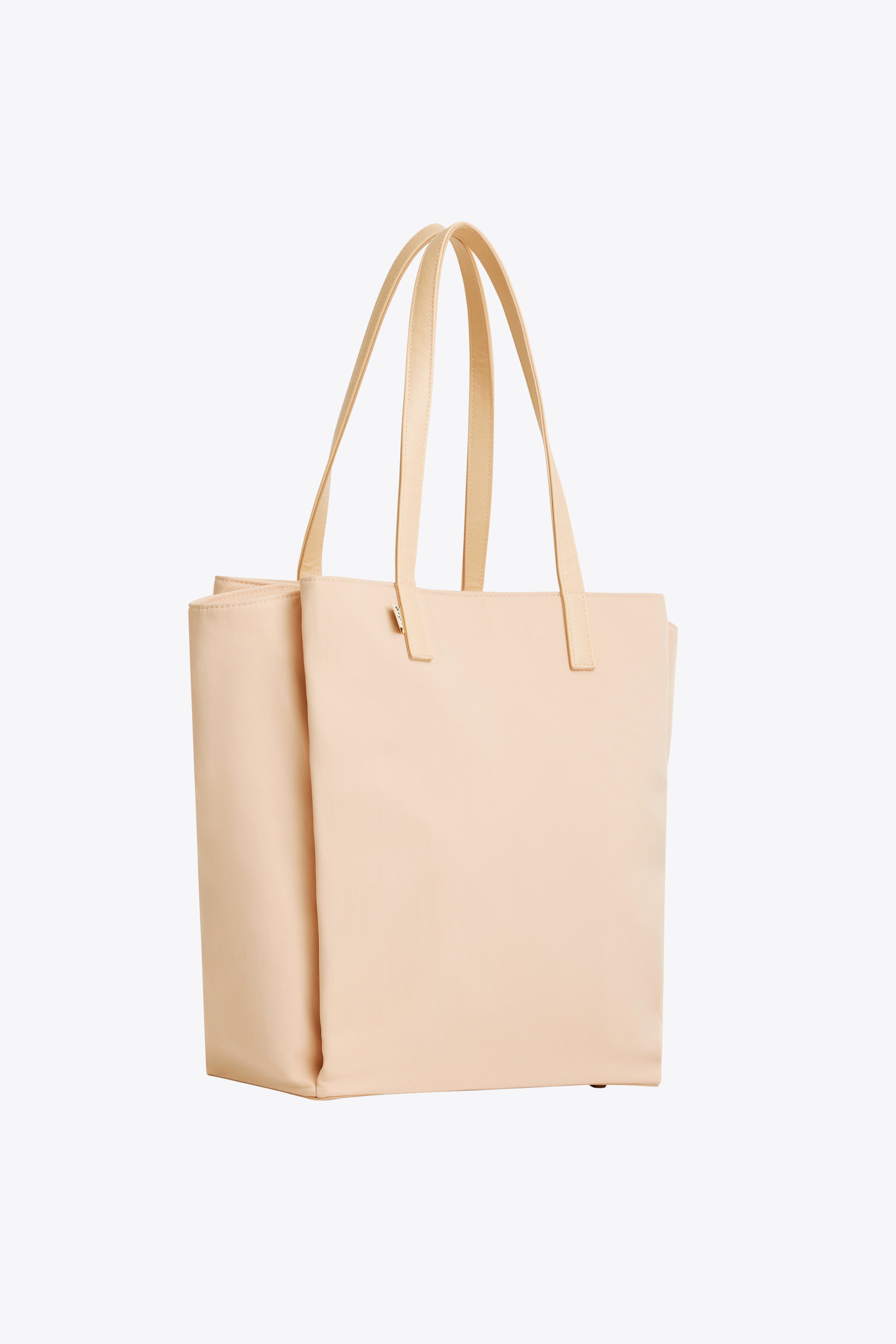 beis-commuter-tote-cabas-beige-nylon-13-pouces image 6