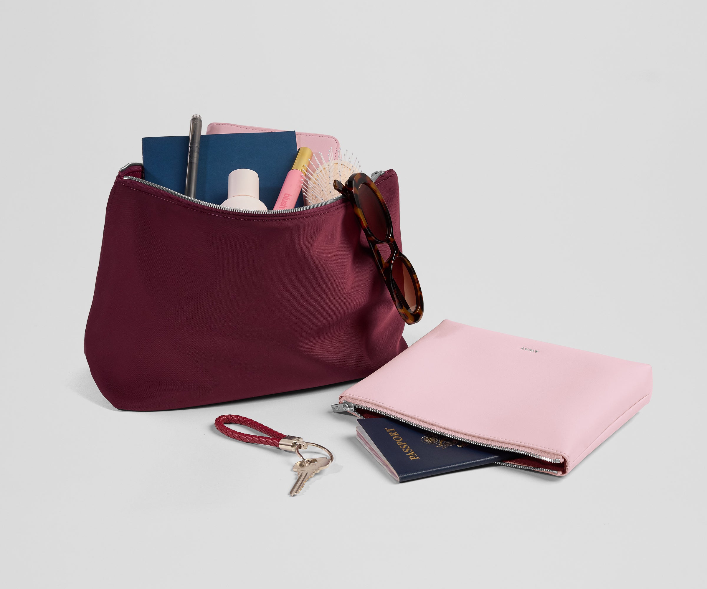 away-packing-organizers-pouch-duo-trousses-glacial-pink-lot-2 image 2