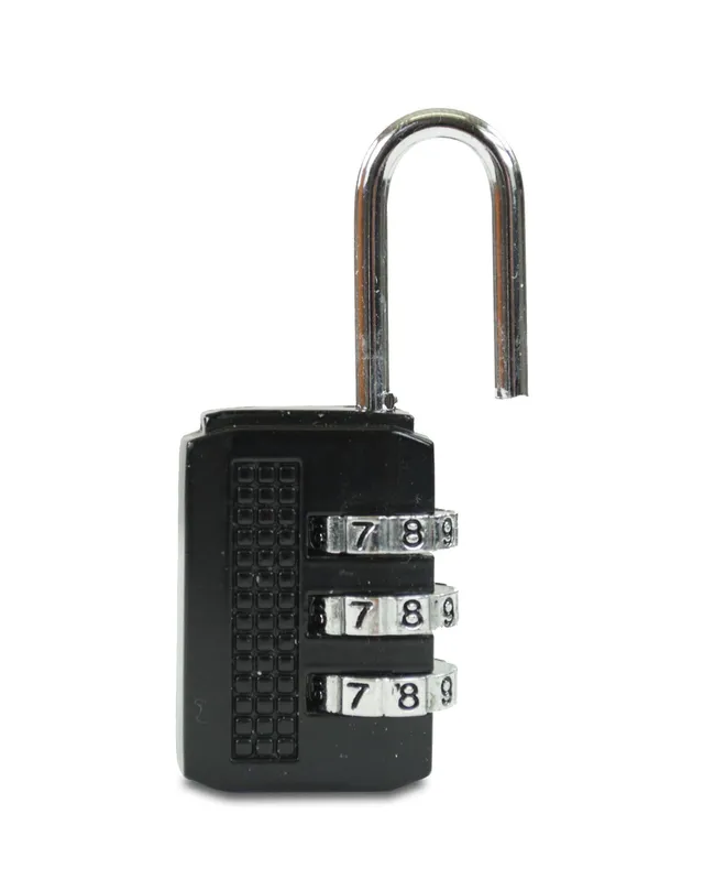 bluestar-rouen-cadenas-valise-code-noir image 1