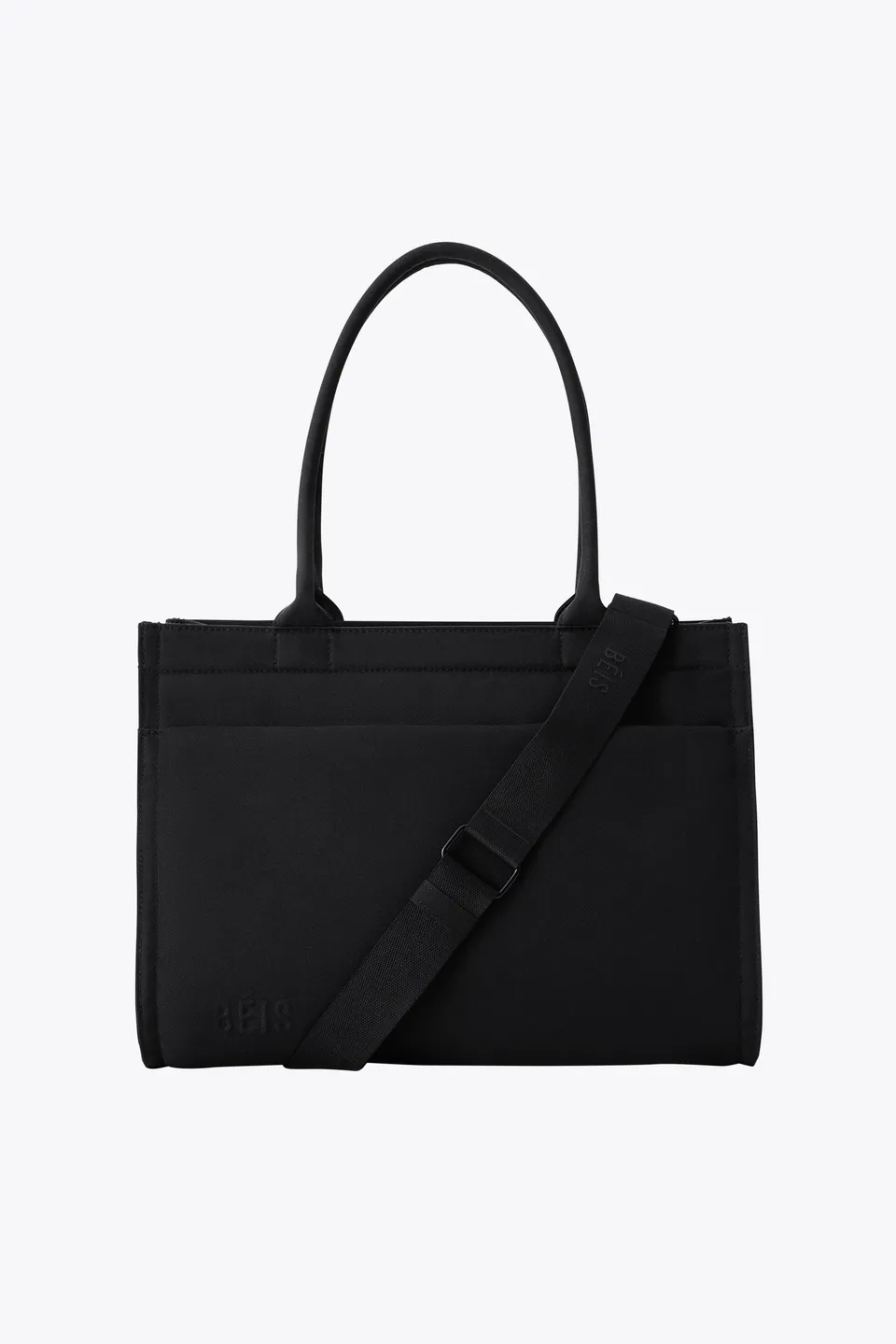 beis-book-tote-sac-cabas-noir-ordinateur-portable image 1