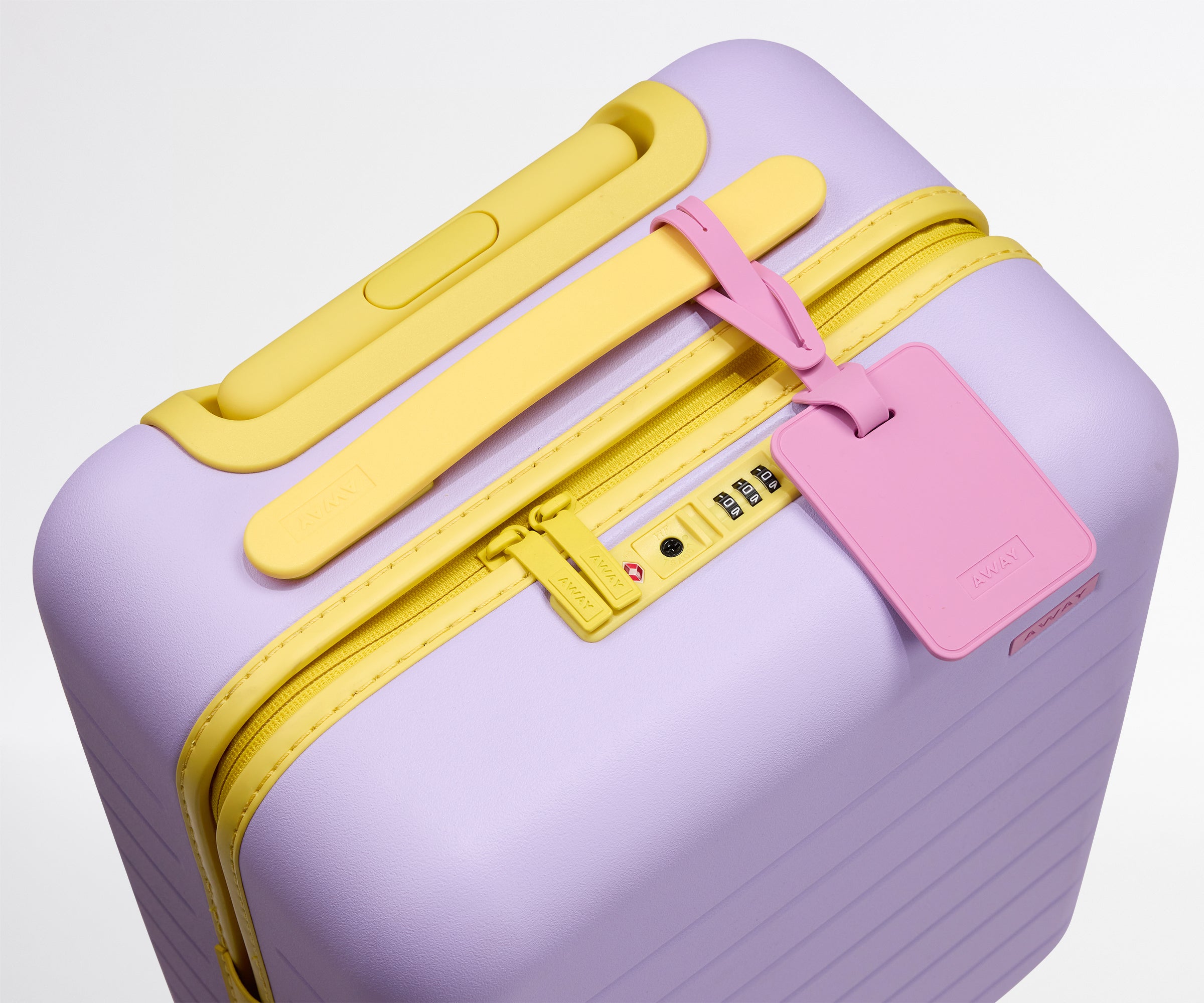 away-kids-carry-on-valise-enfant-violet-papillon image 8