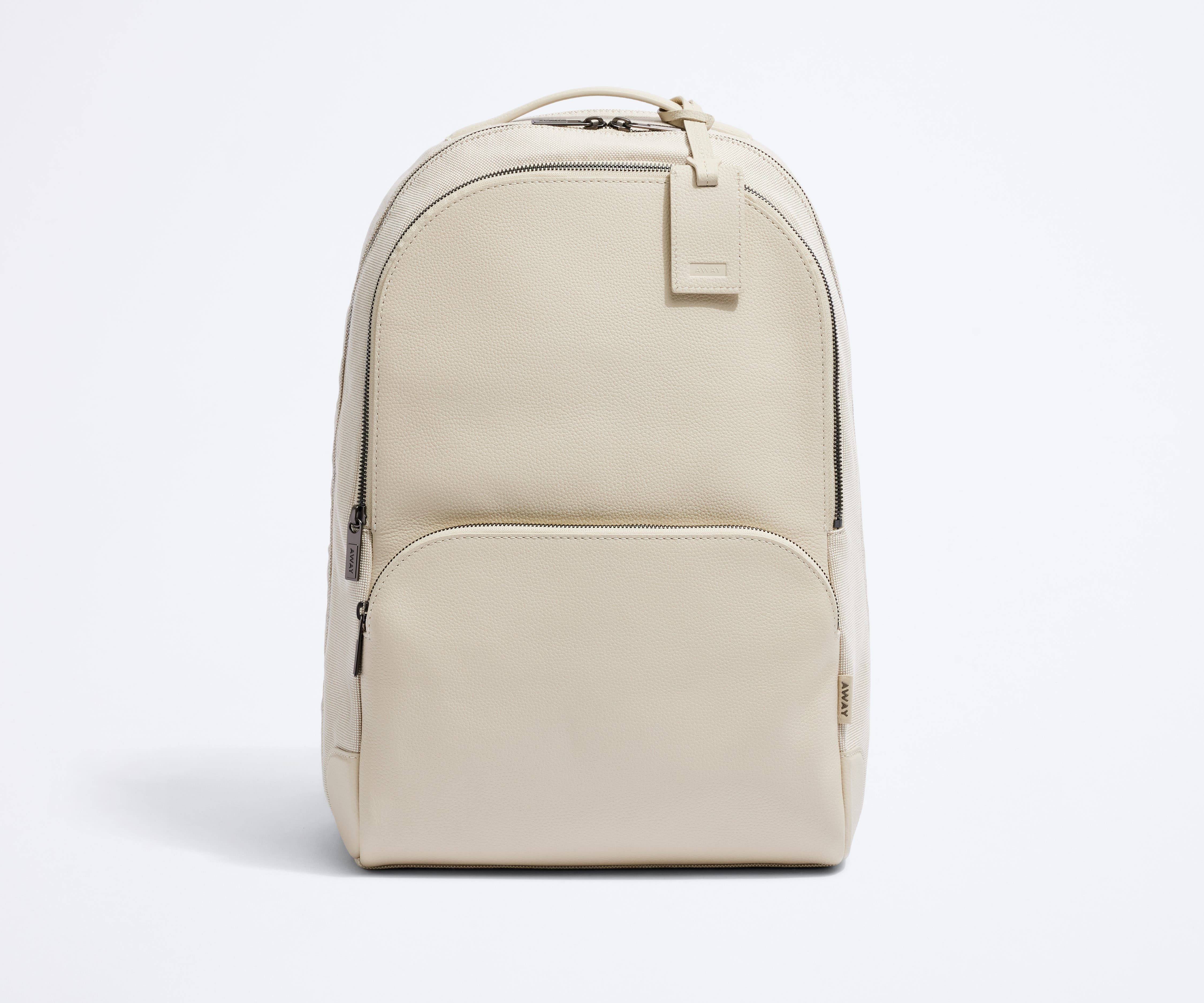 away-transit-leather-sac-dos-cuir-jet-black image 2
