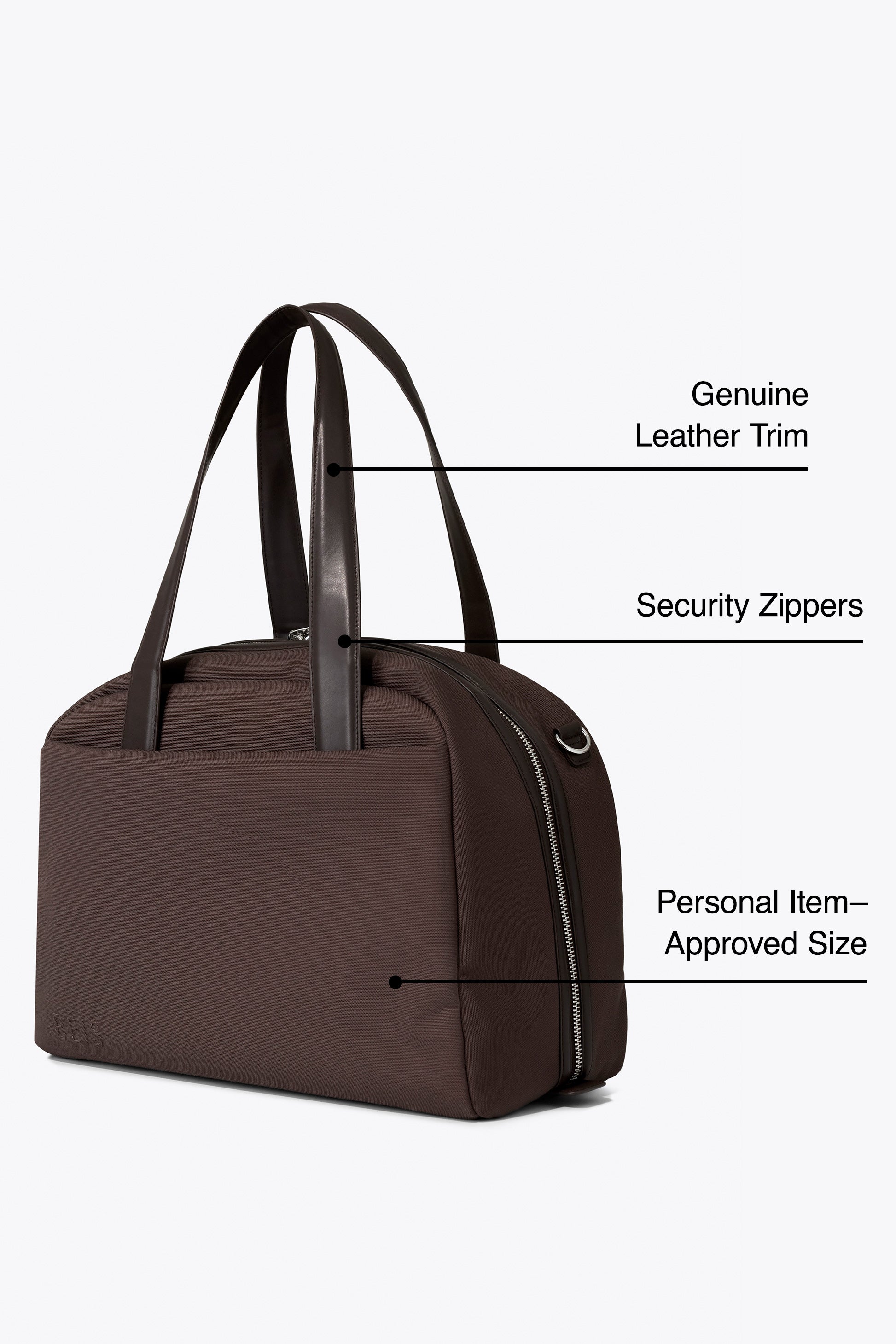 beis-the-duffle-sac-voyage-espresso-ordinateur image 2