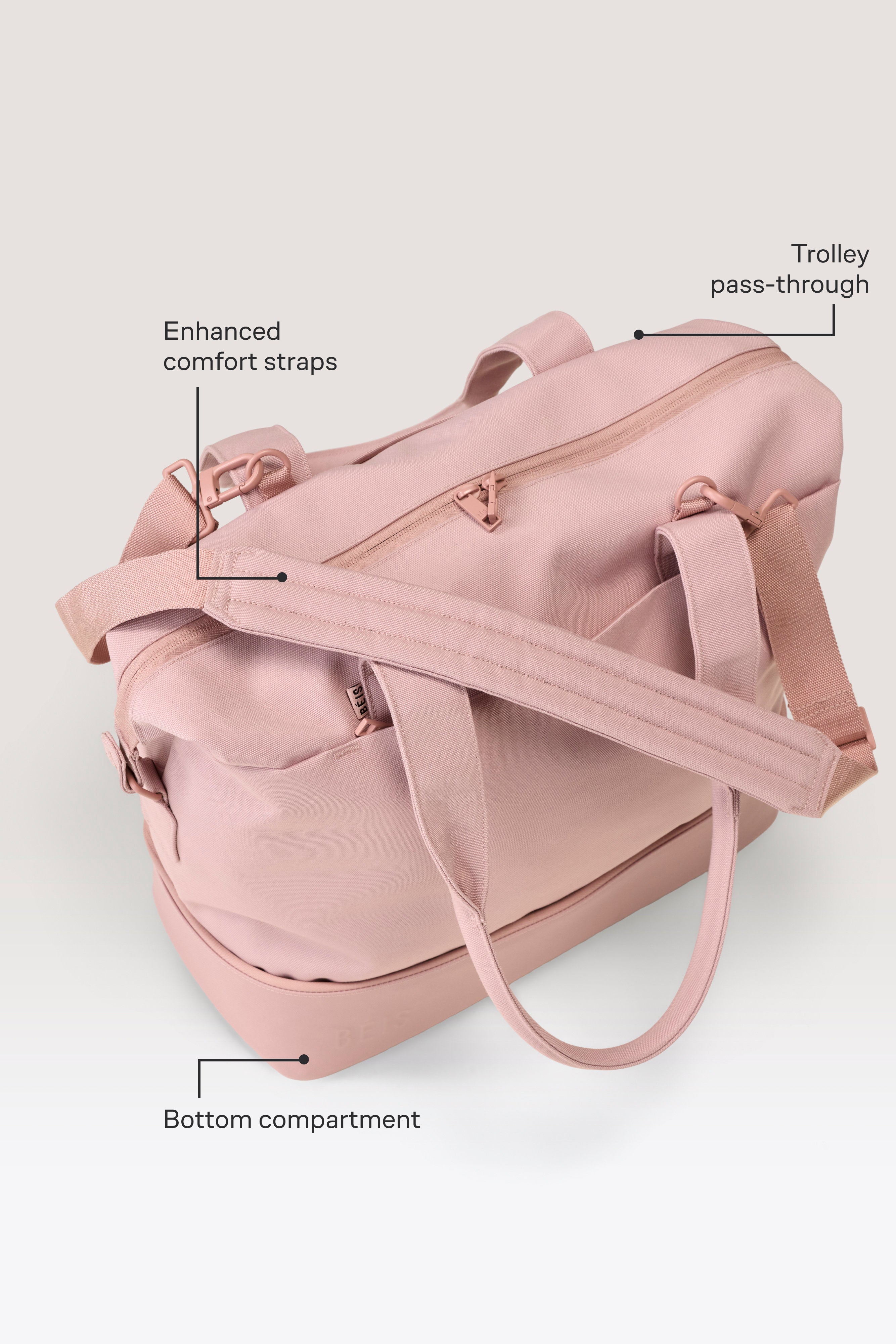 beis-mini-weekender-sac-voyage-atlas-pink-cabine image 2