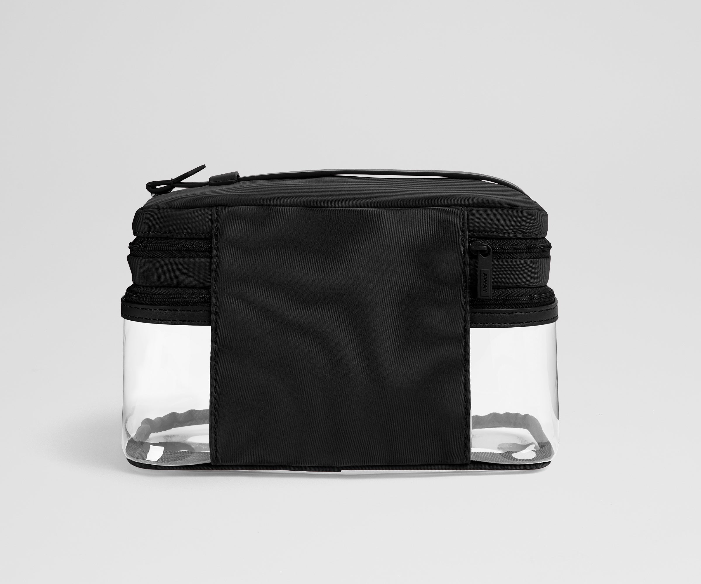away-clear-cosmetic-trousse-toilette-jet-black-transparente image 5