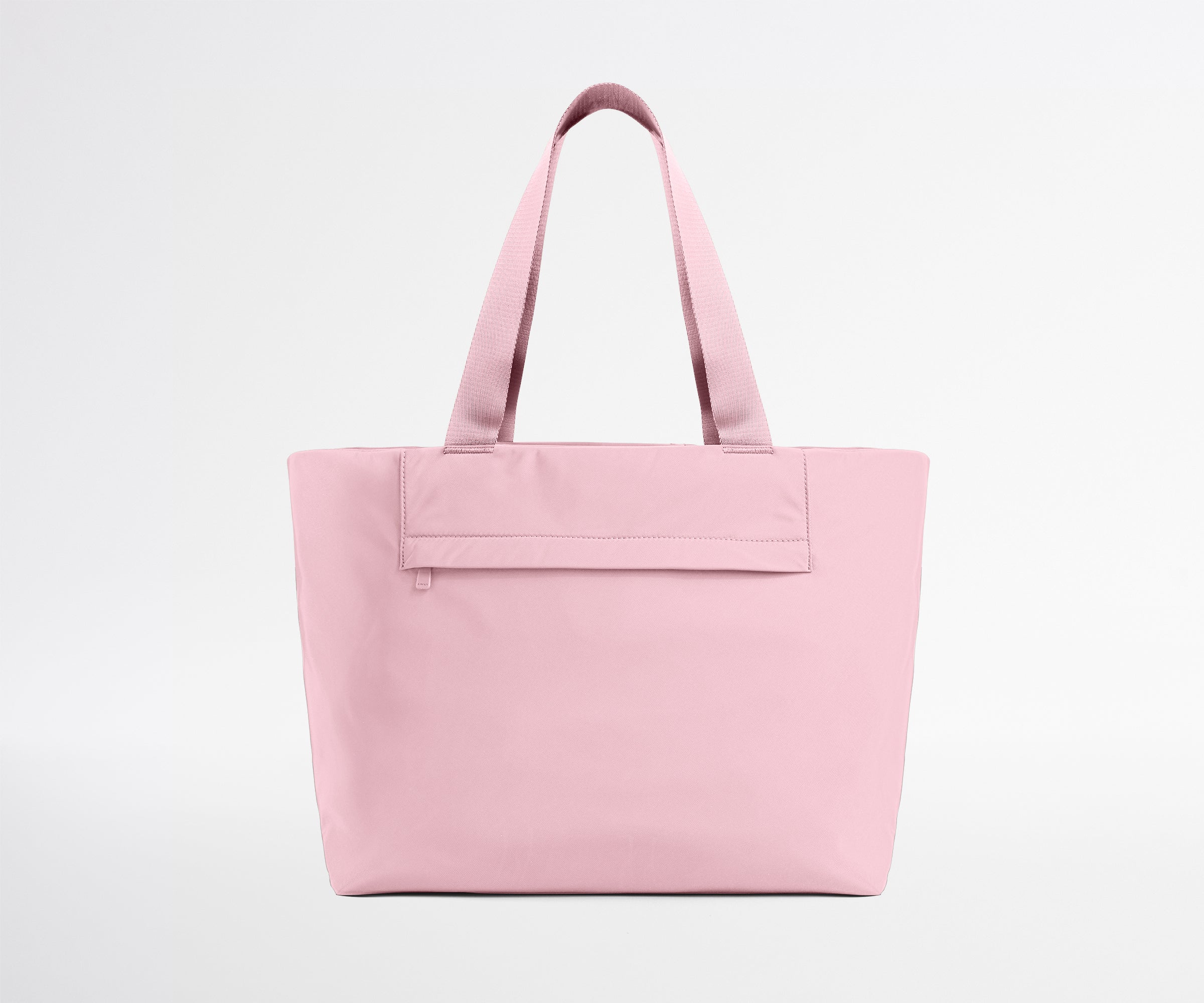 away-tote-bags-featherlight-tote-glacial-pink-tote-bag-16-pouces image 1