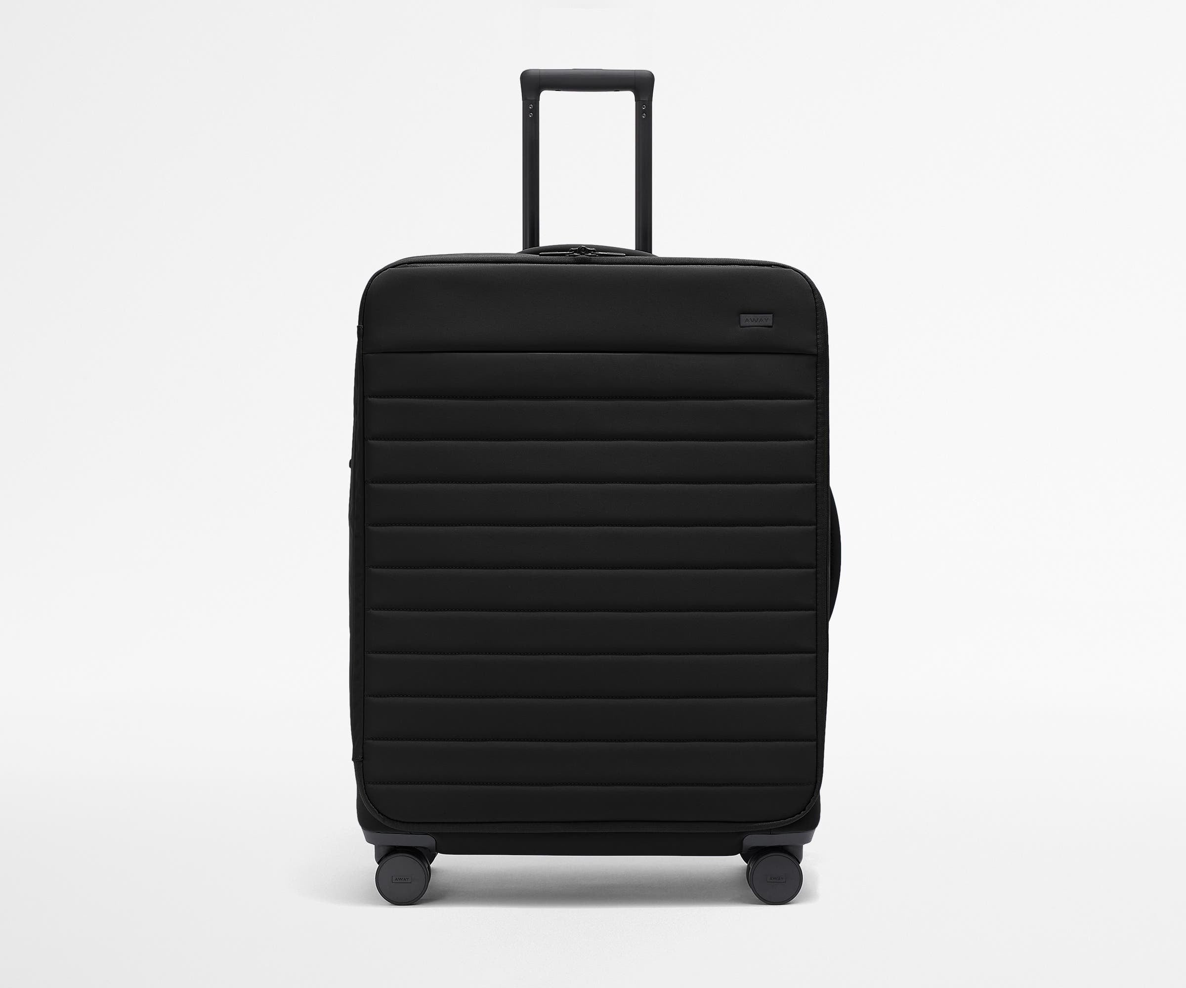 away-softside-large-valise-soute-jet-black-nylon-extensible image 1