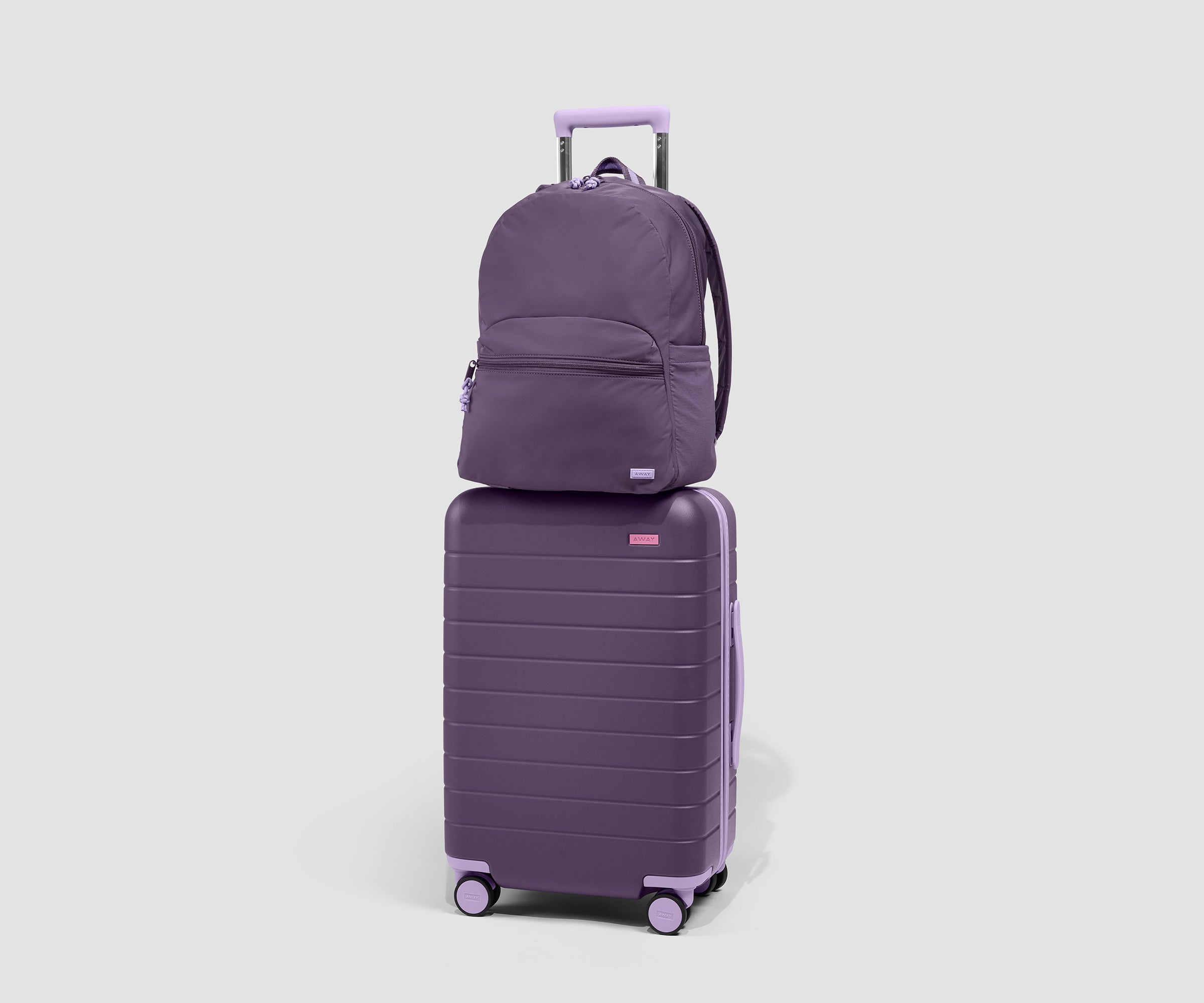 away-featherlight-sac-dos-misty-purple-violet-nylon image 6