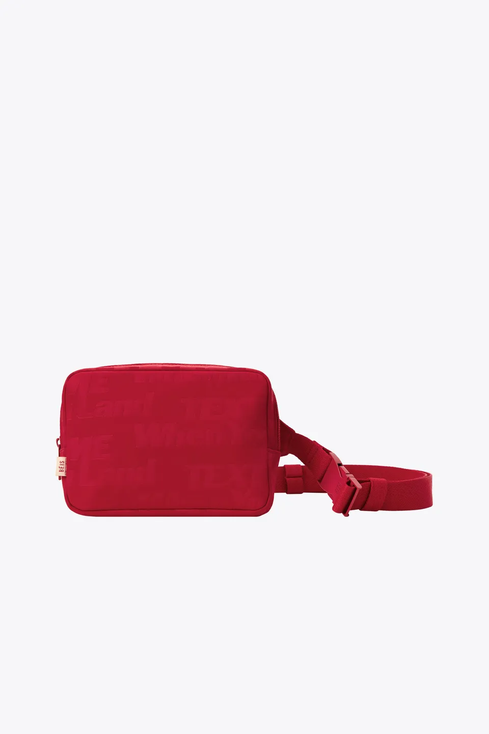 beis-belt-bag-sac-banane-rouge-text-me-red-toile image 1