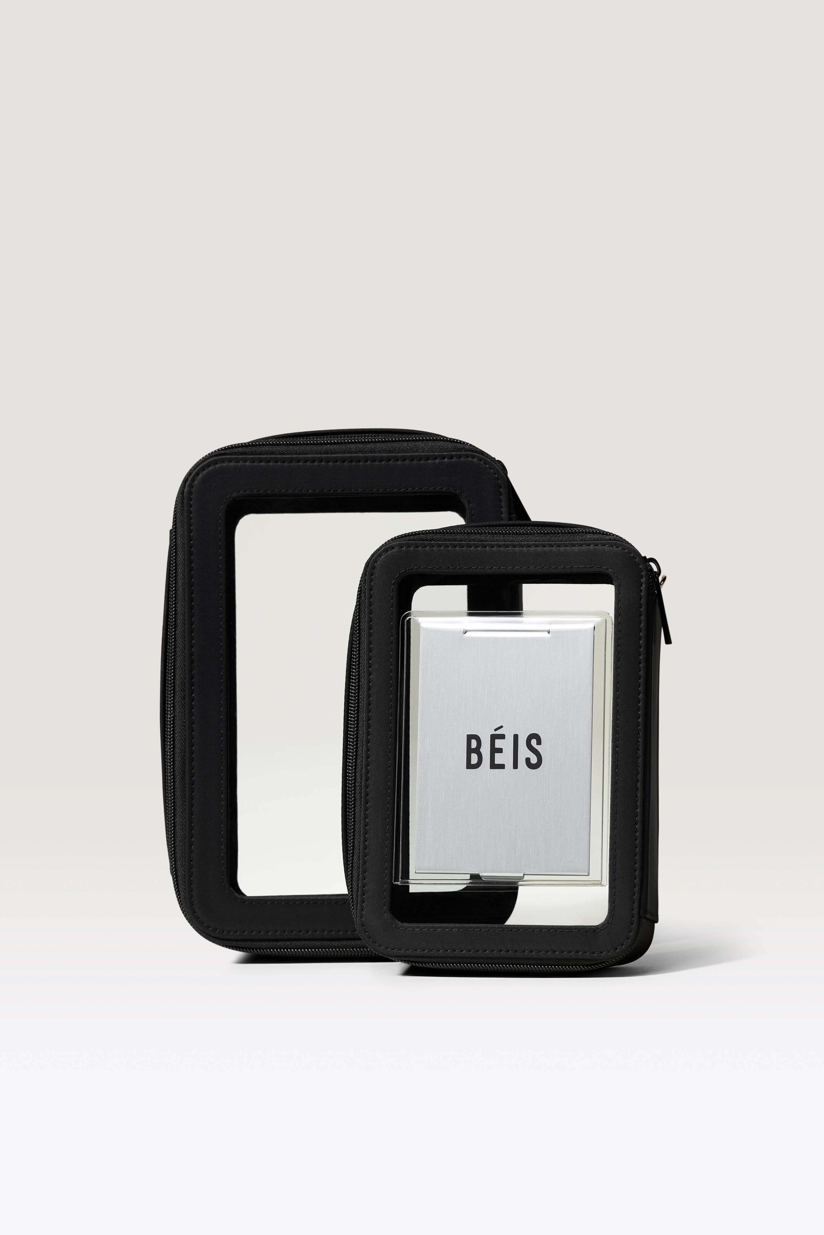 beis-in-flight-cosmetic-set-trousse-voyage-noir-tsa image 1