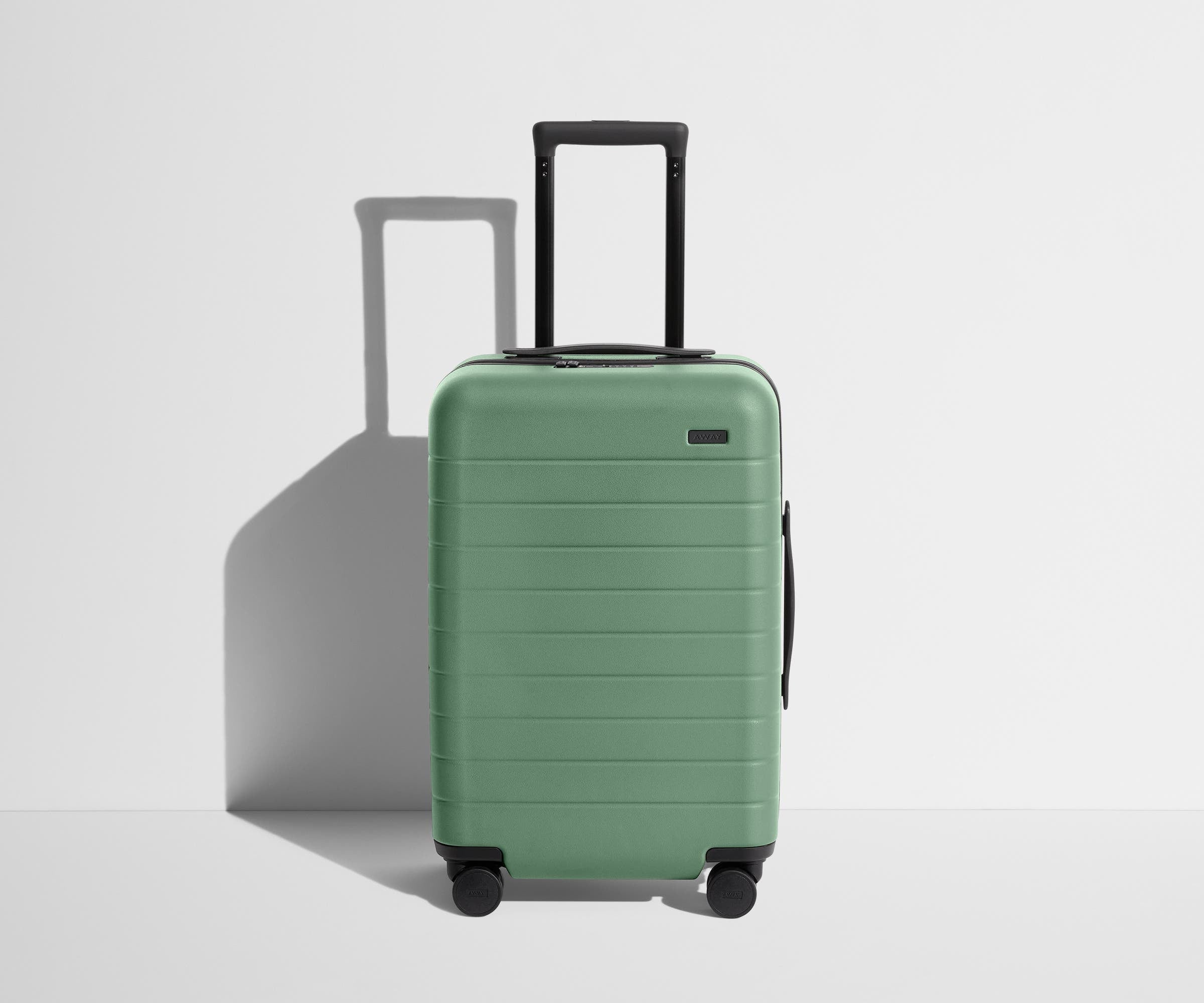 away-carry-on-valise-cabine-sea-green-compression image 1