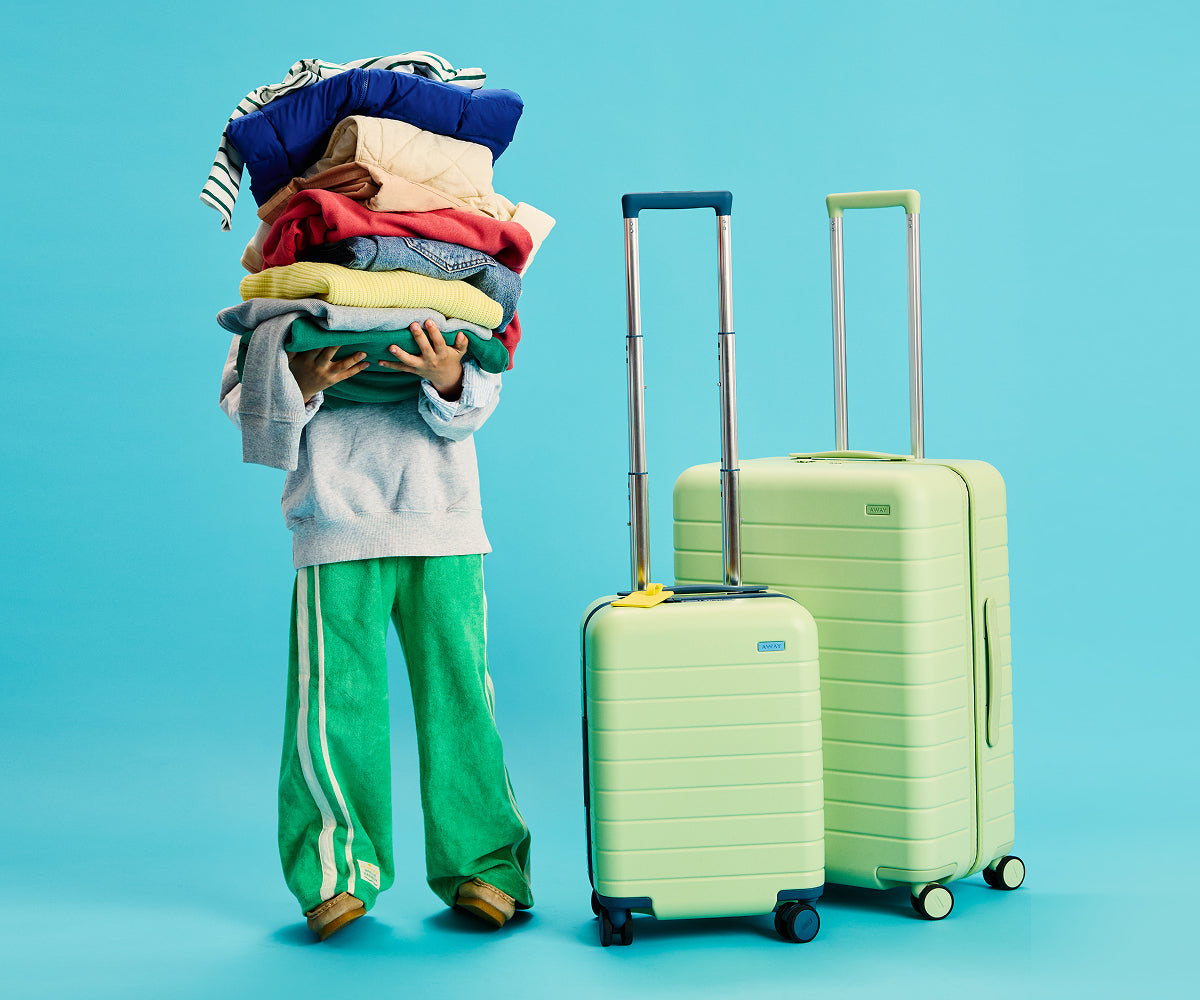 away-kids-carry-on-valise-enfant-rigide-vert-honeydew-green image 8