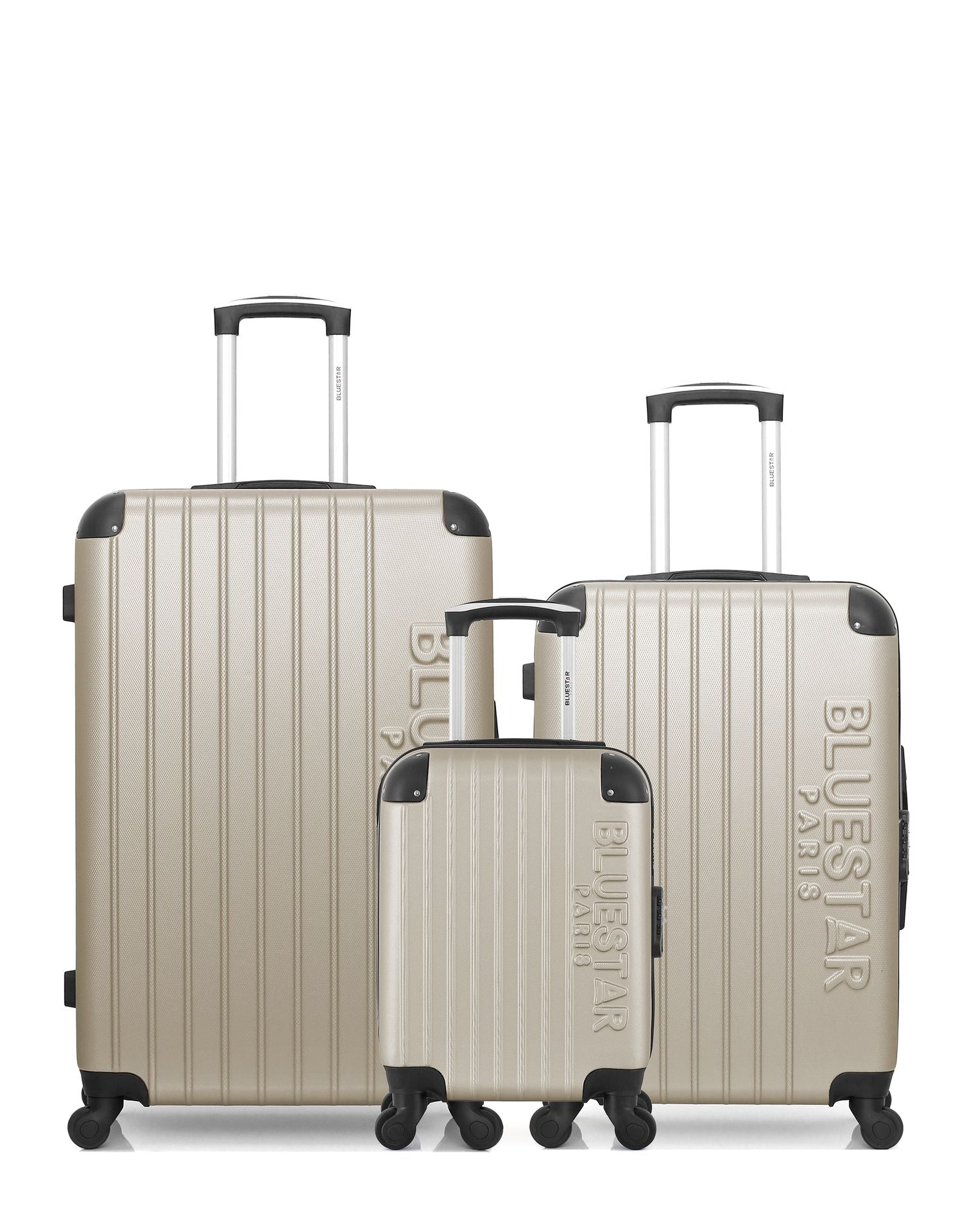 bluestar-bucarest-lot-3-valises-rigides-vert-fonc-95l-64l image 7