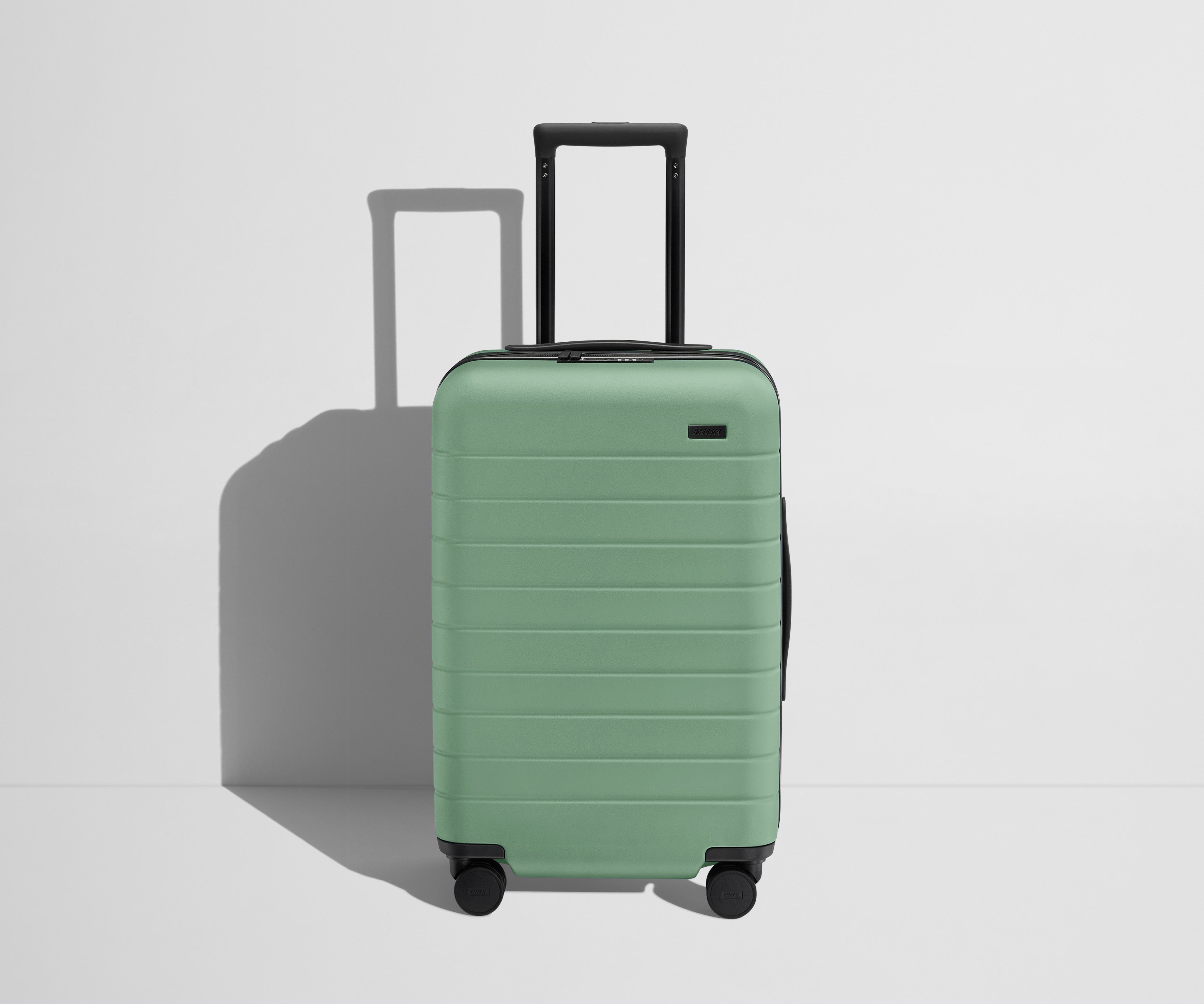 away-carry-on-flex-valise-cabine-sea-green-extensible image 2