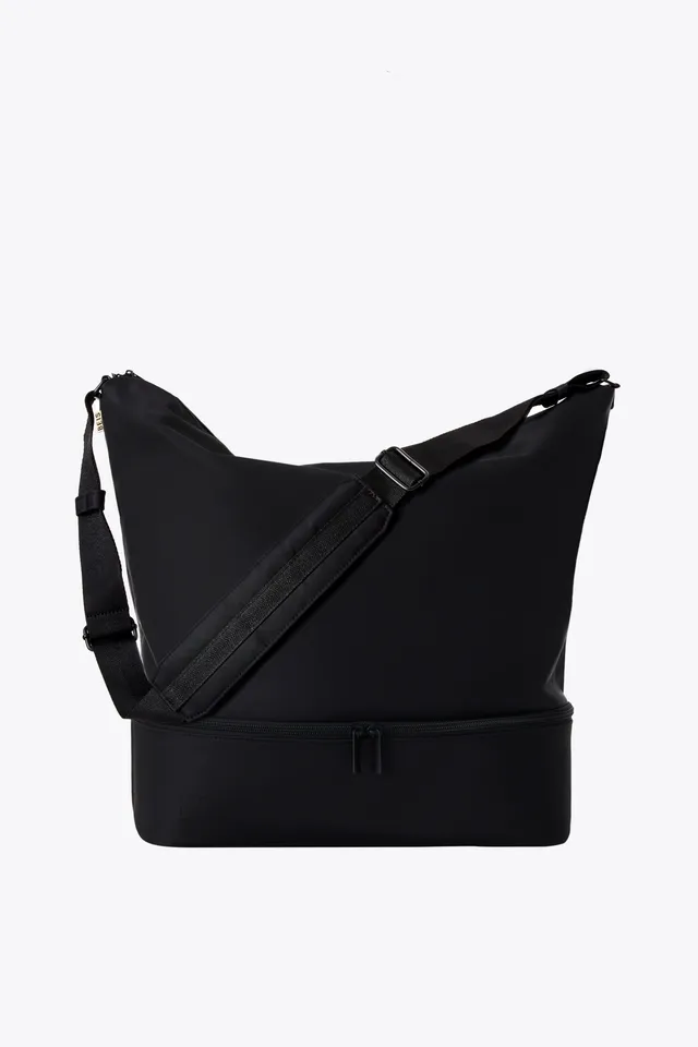 beis-crescent-weekender-sac-week-end-noir-ordinateur image 1