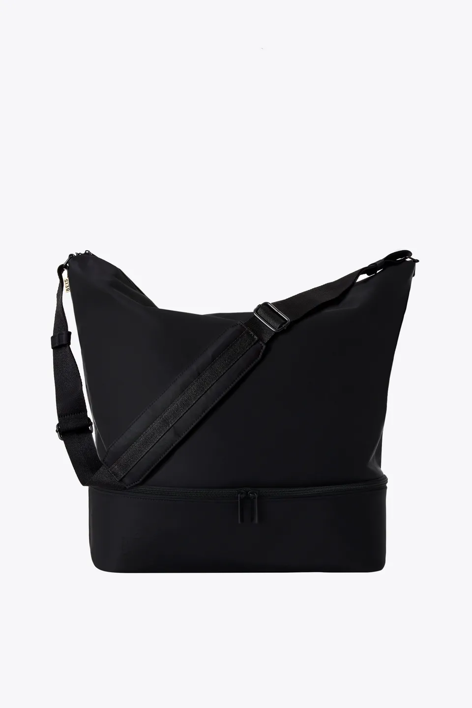 beis-crescent-weekender-sac-week-end-noir-ordinateur image 1