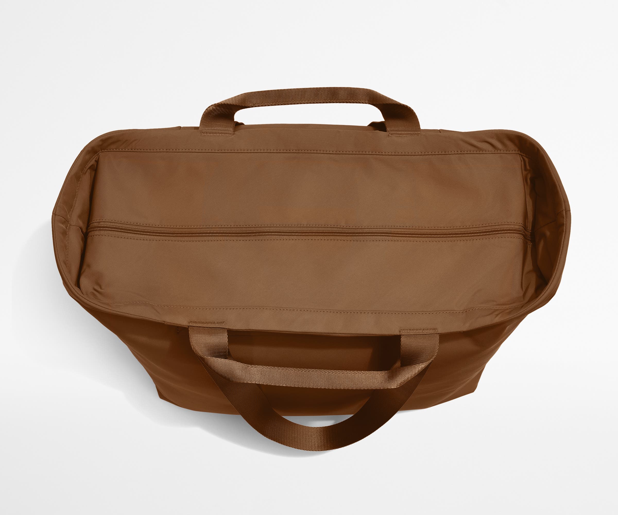 away-featherlight-tote-sac-cabas-marron-amaro image 5