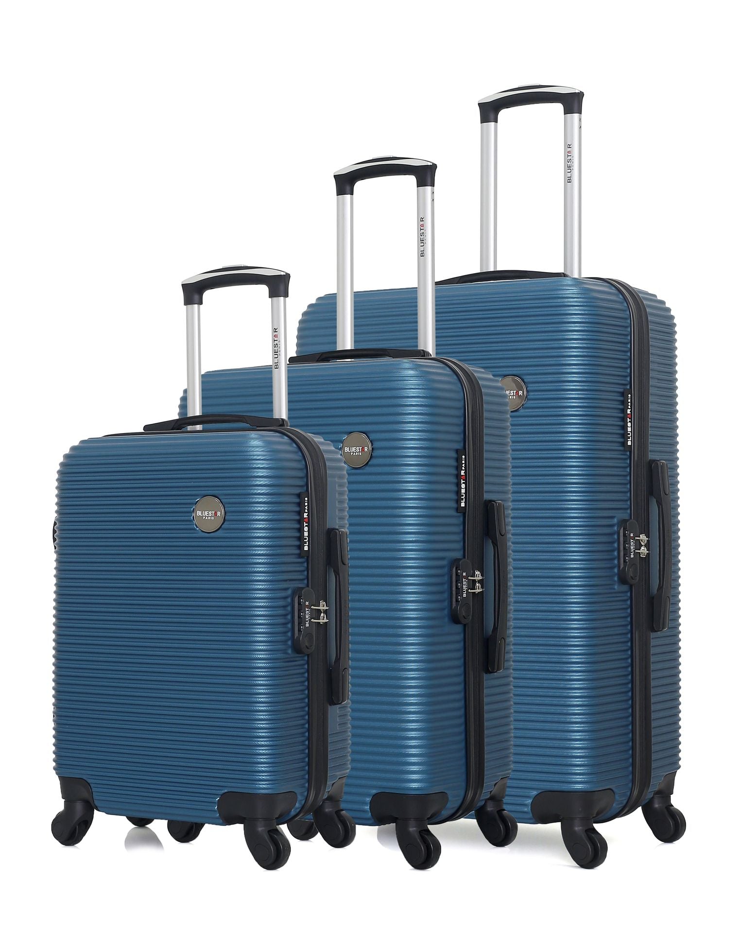 bluestar-paris-london-set-3-valises-rigides-noir-abs image 2