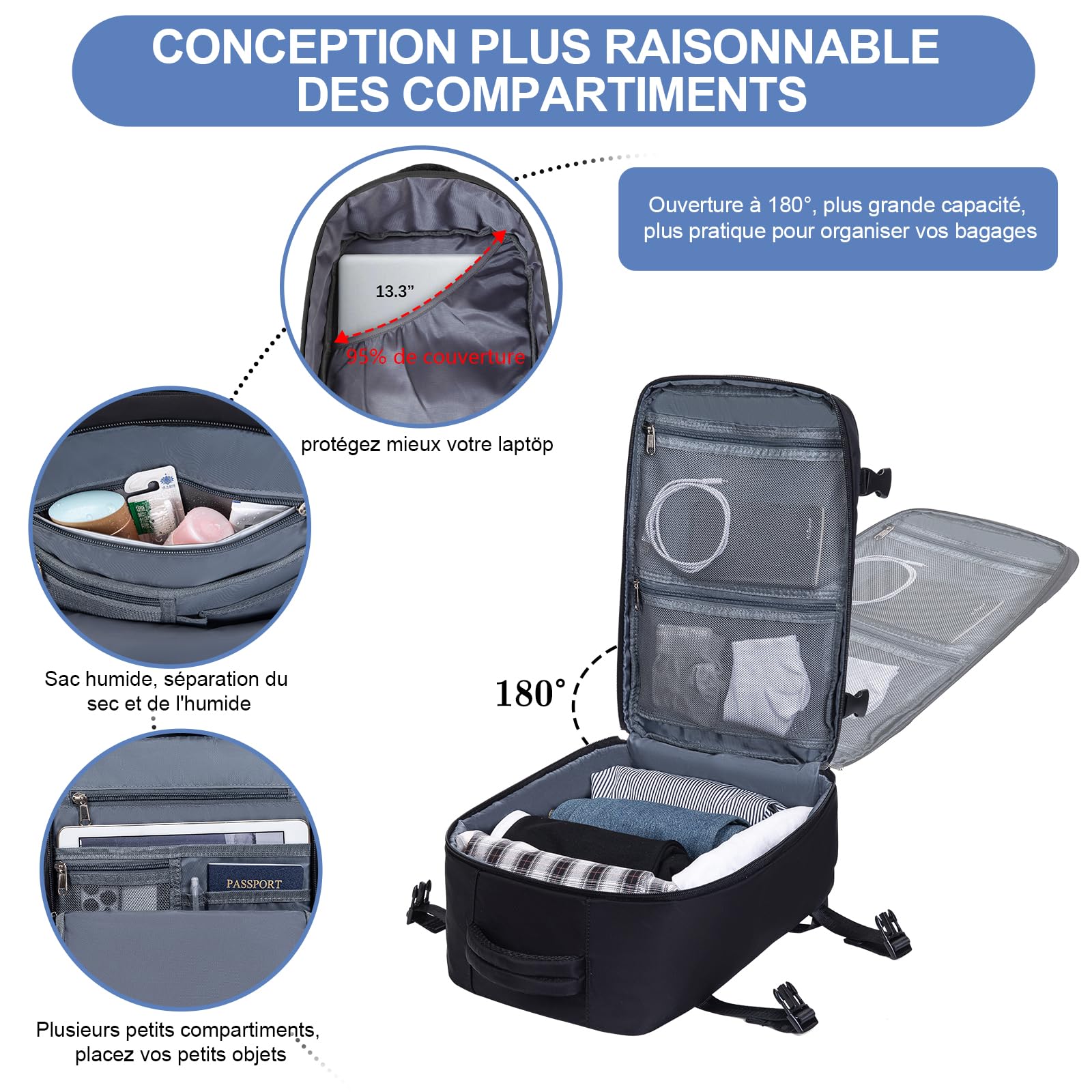 hayayu-sac-de-cabine-sac-dos-avion-20l-avec-poche-ordinateur image 7