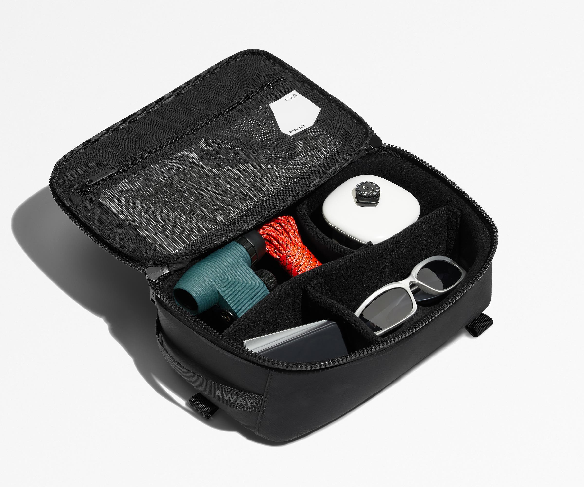 away-protective-packing-cube-cube-rangement-jet-black-matelass image 4