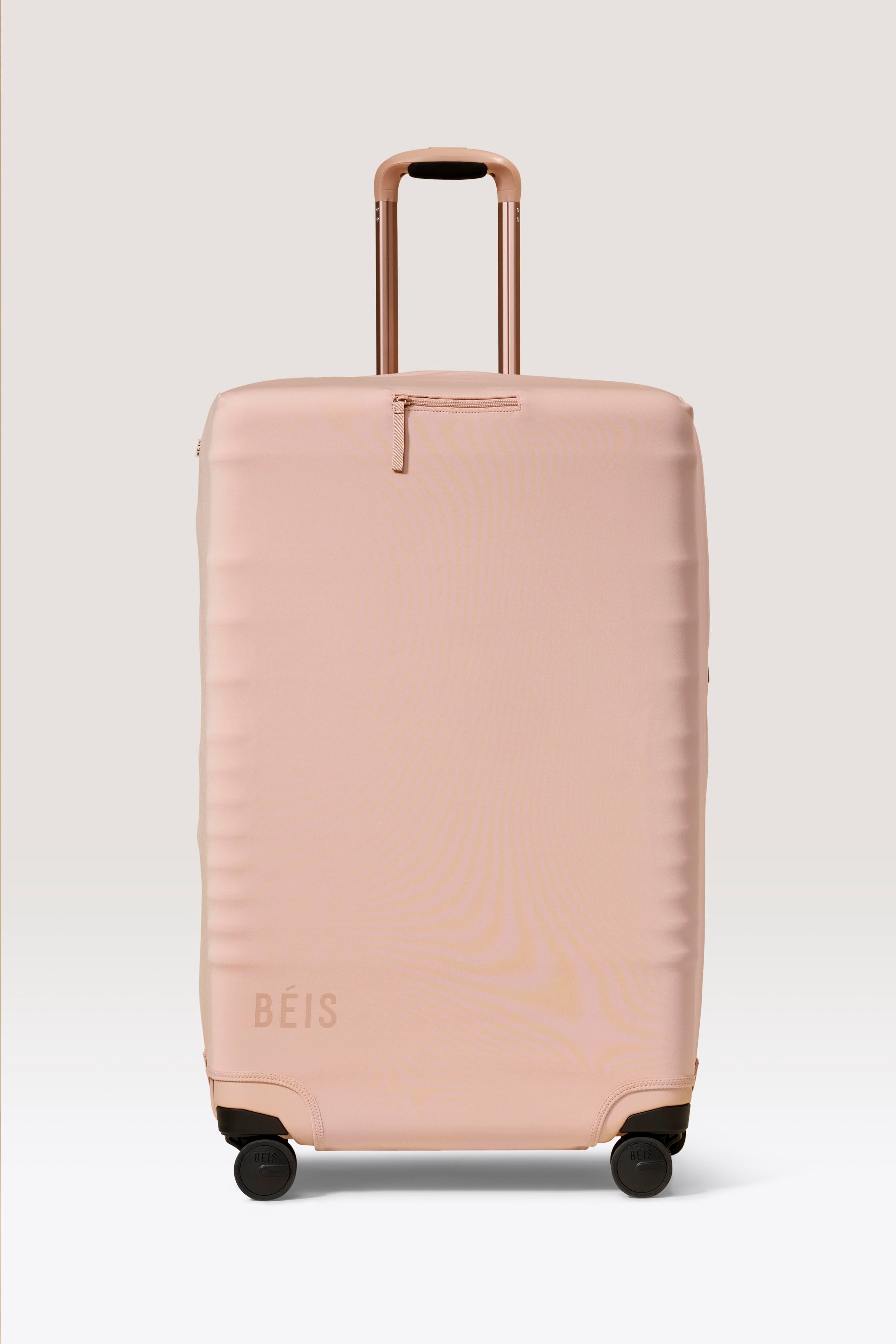 beis-the-large-check-in-housse-valise-atlas-pink-lavable image 1