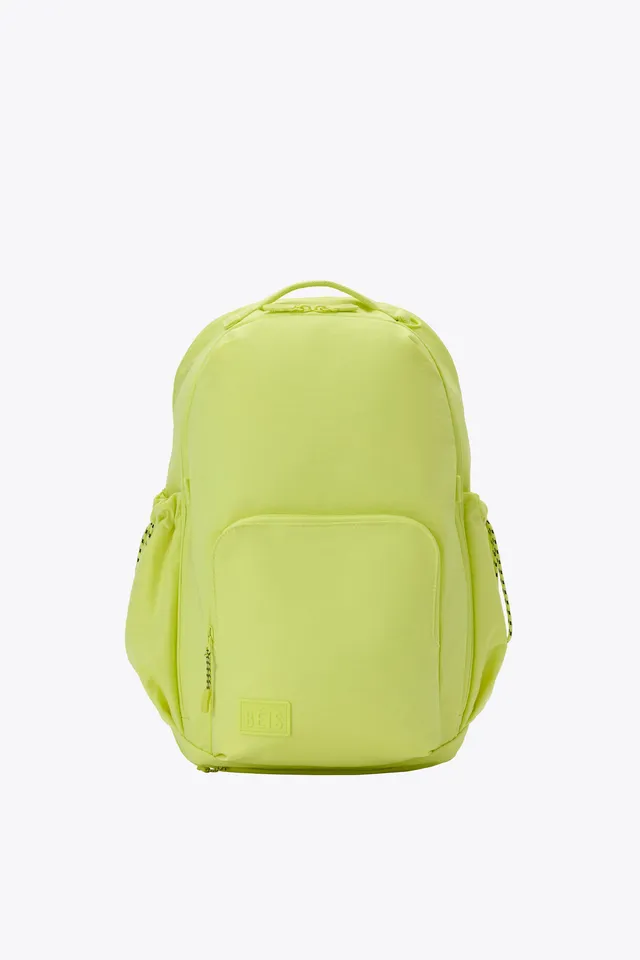 beis-backpack-north-to-south-sac-dos-limone-personnalisable image 1