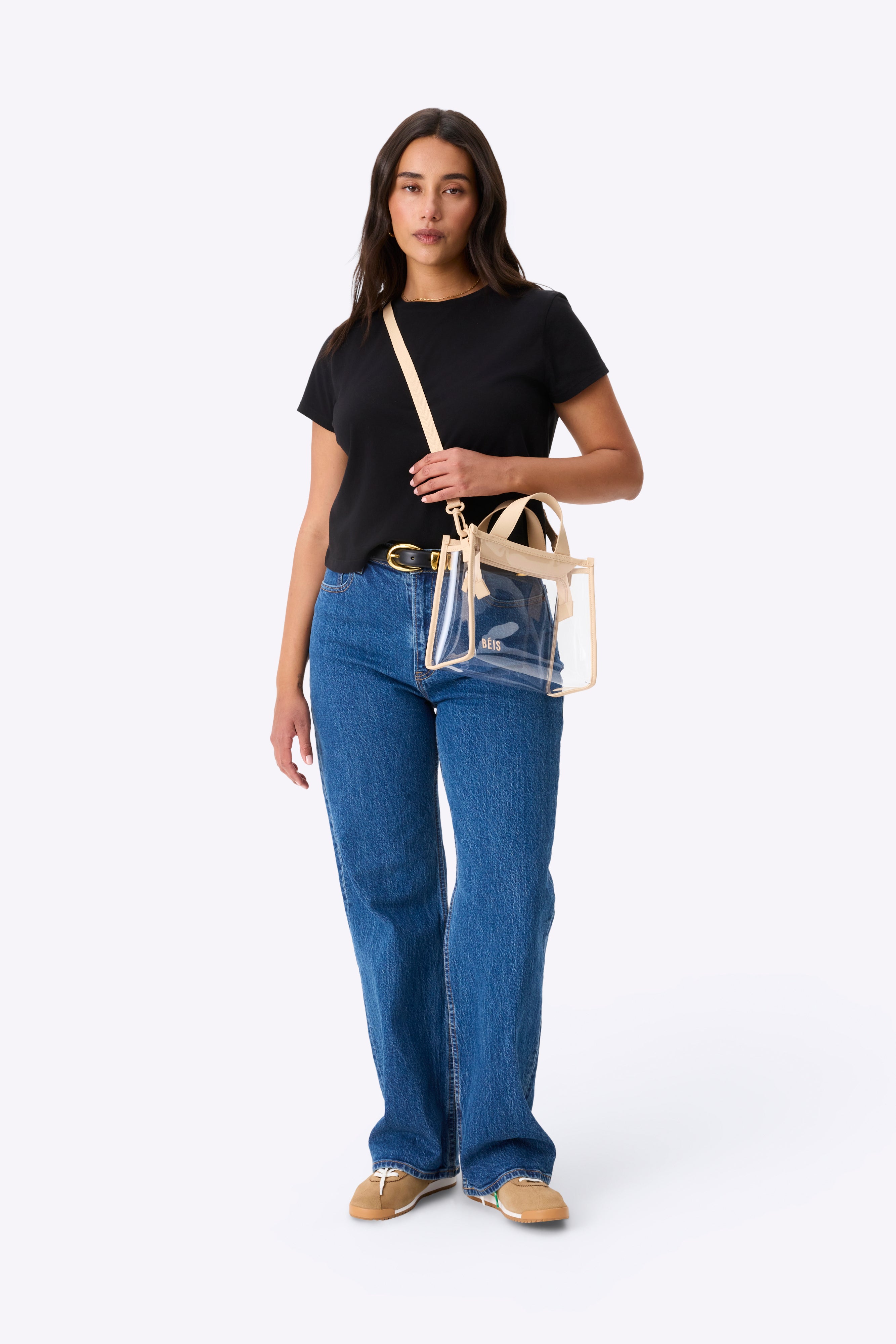 beis-stadium-sacoche-transparente-crossbody-beige-pvc-stade image 2