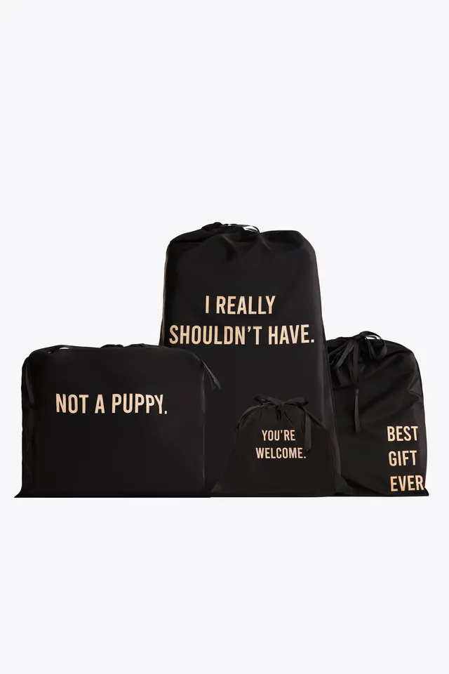 beis-gift-bag-housse-cadeau-noire-4-tailles image 1